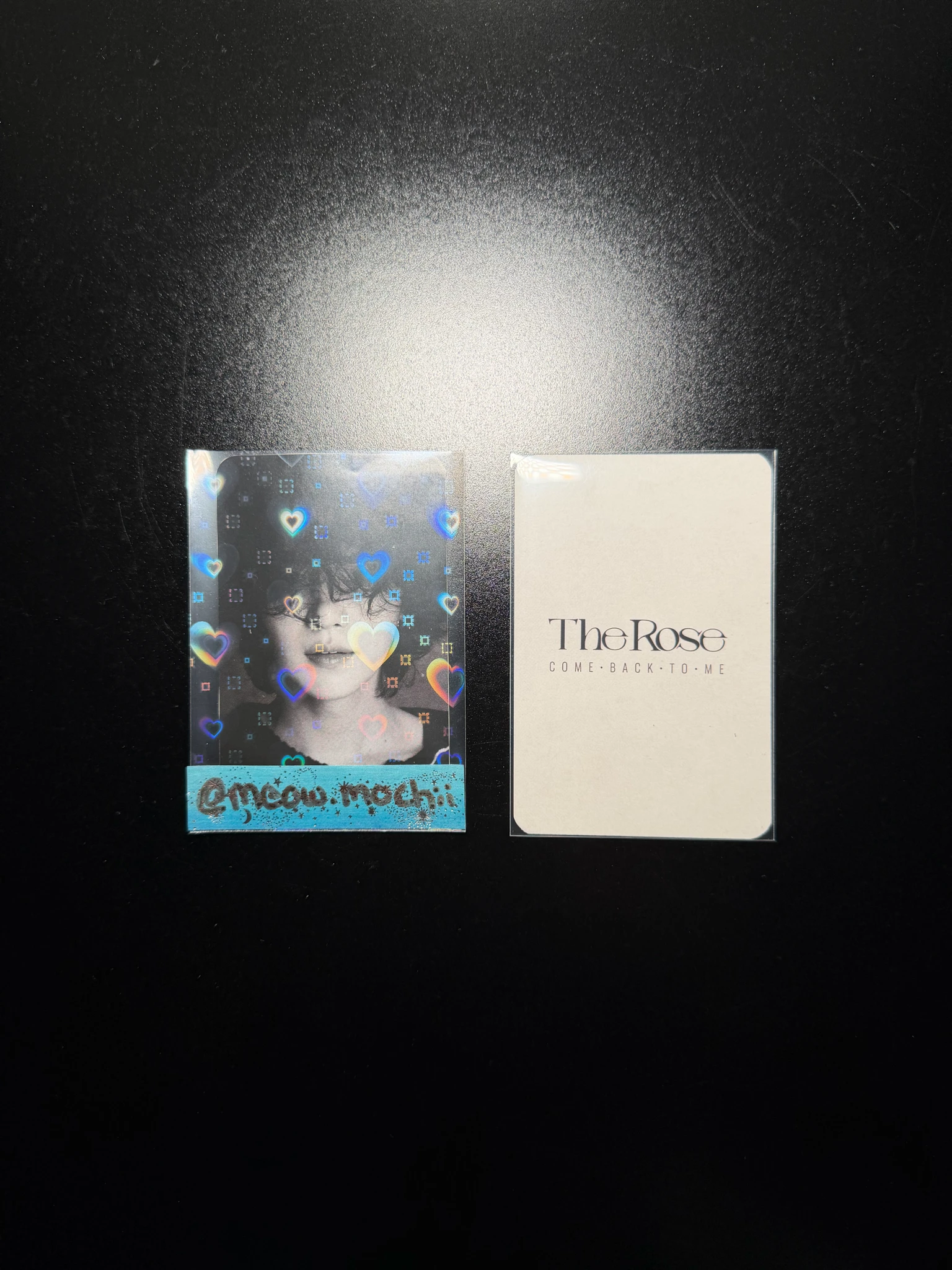 The Rose Taegyeom The Rose - Taegyeom - The Rose: COME BACK TO ME Documentary Event movie viewing card merch photocard fan event movie documentary listing photo 2
