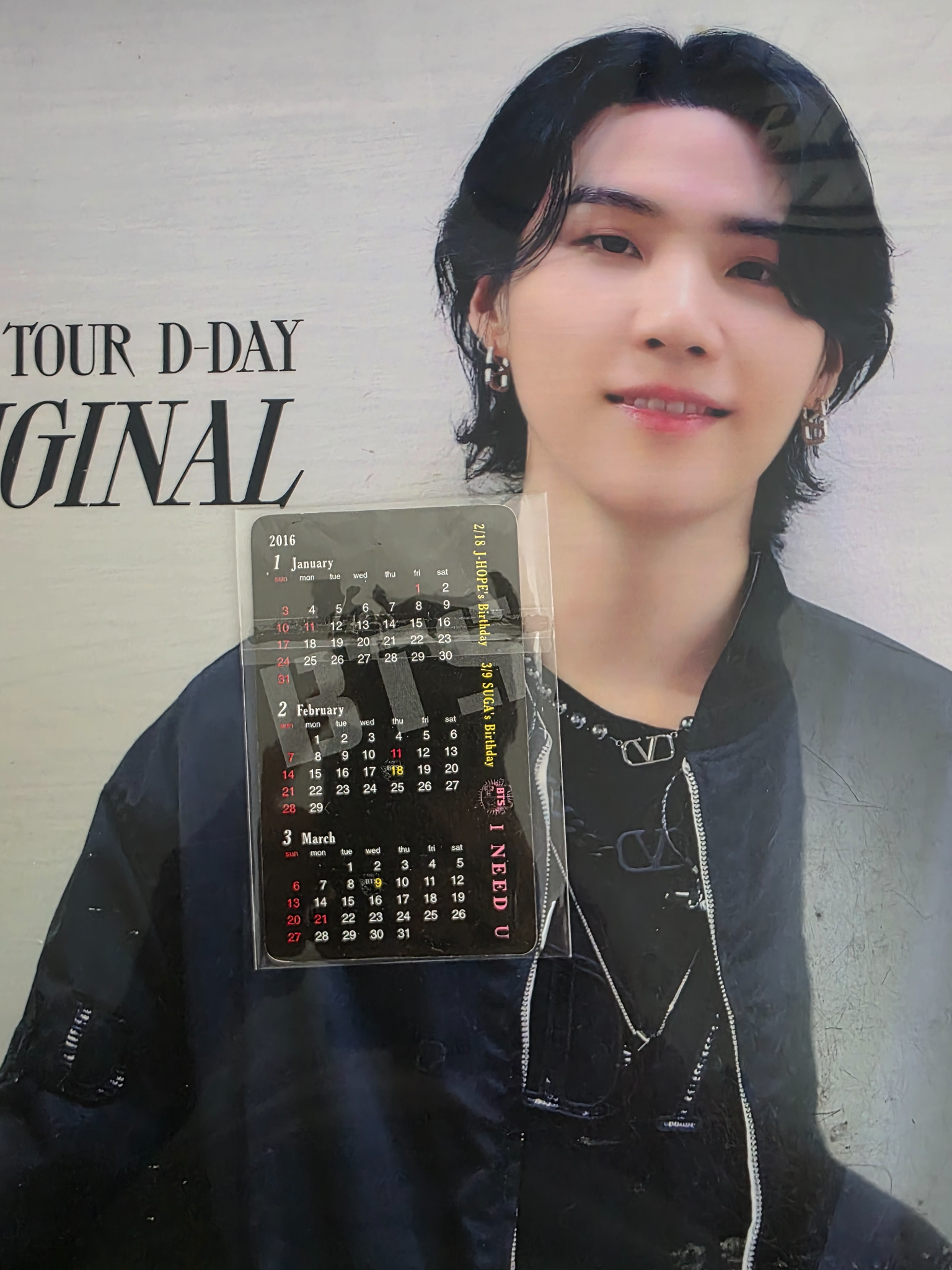 BTS SUGA BTS - SUGA - I Need U Album venue-limited yokohama kobe listing photo 2