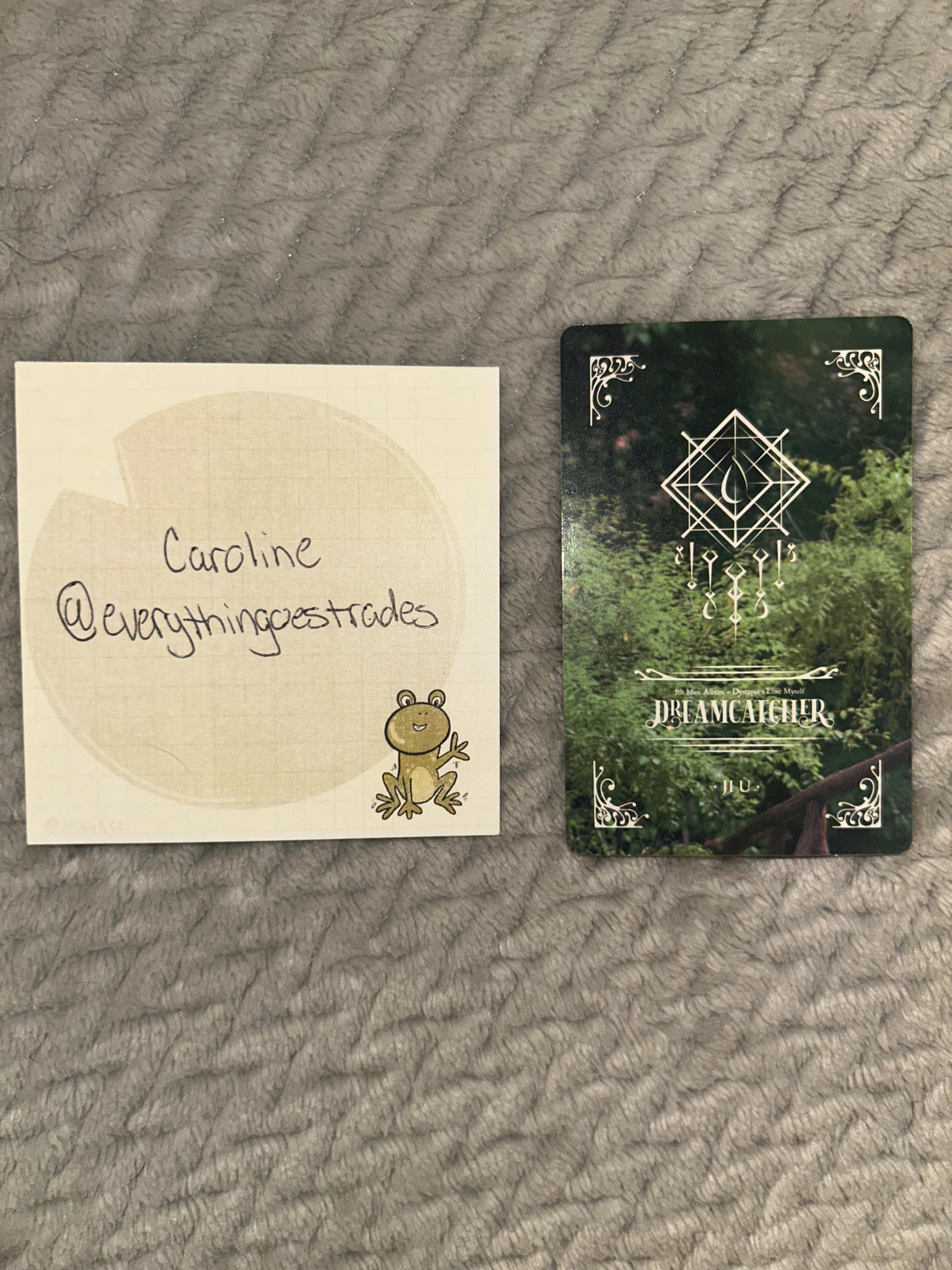 Dreamcatcher JiU Dreamcatcher - JiU - Dystopia : Lose Myself Album korean album album photocard S version H version E version listing photo 2