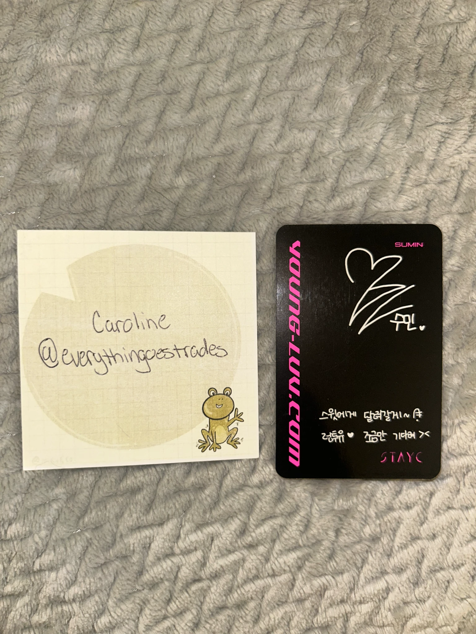 STAYC Sumin STAYC - Sumin - YOUNG-LUV.COM Album album photocard young version listing photo 2