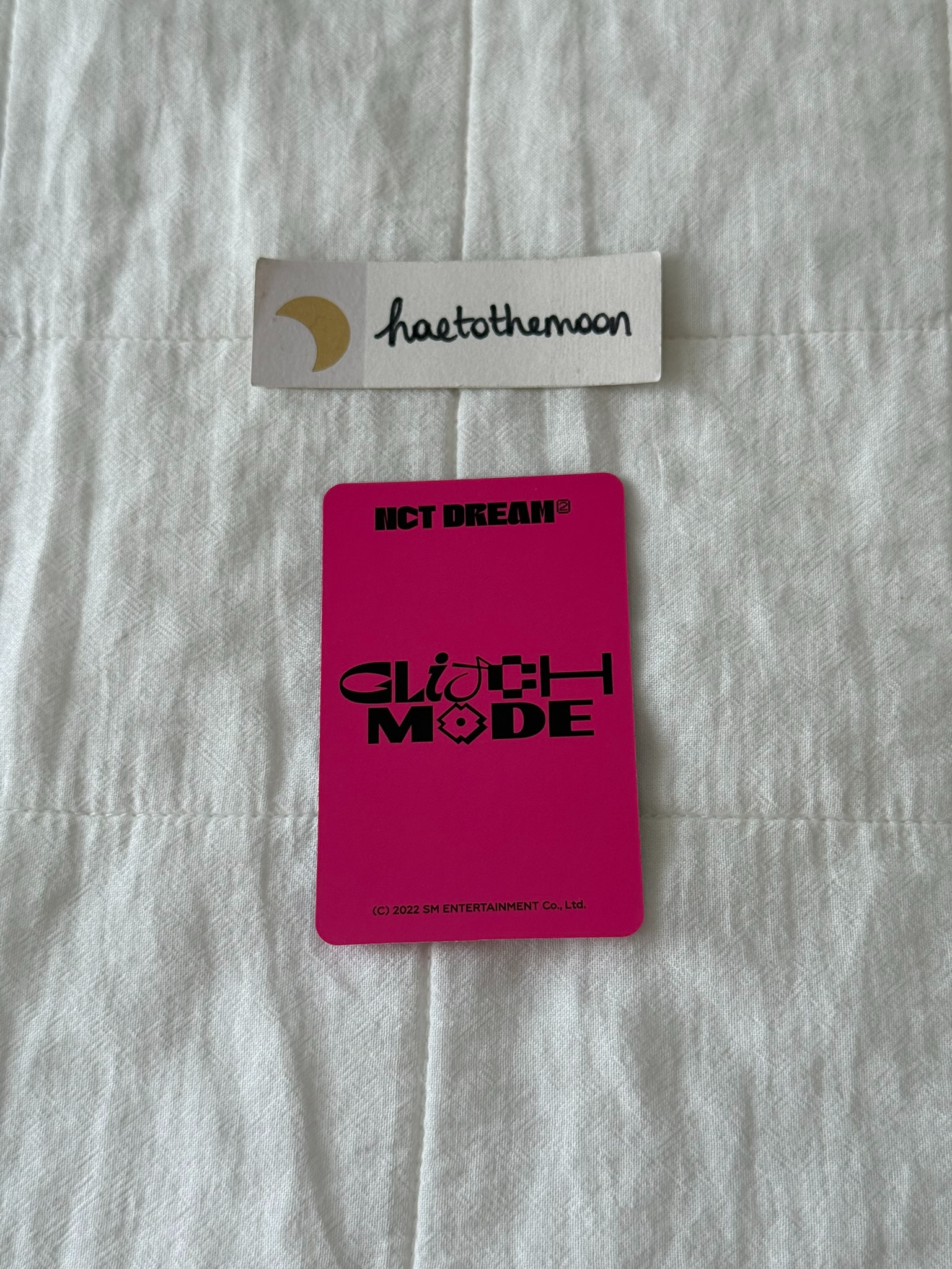 NCT DREAM Chenle NCT DREAM - Chenle - Glitch Mode MD Other trading card B version listing photo 2