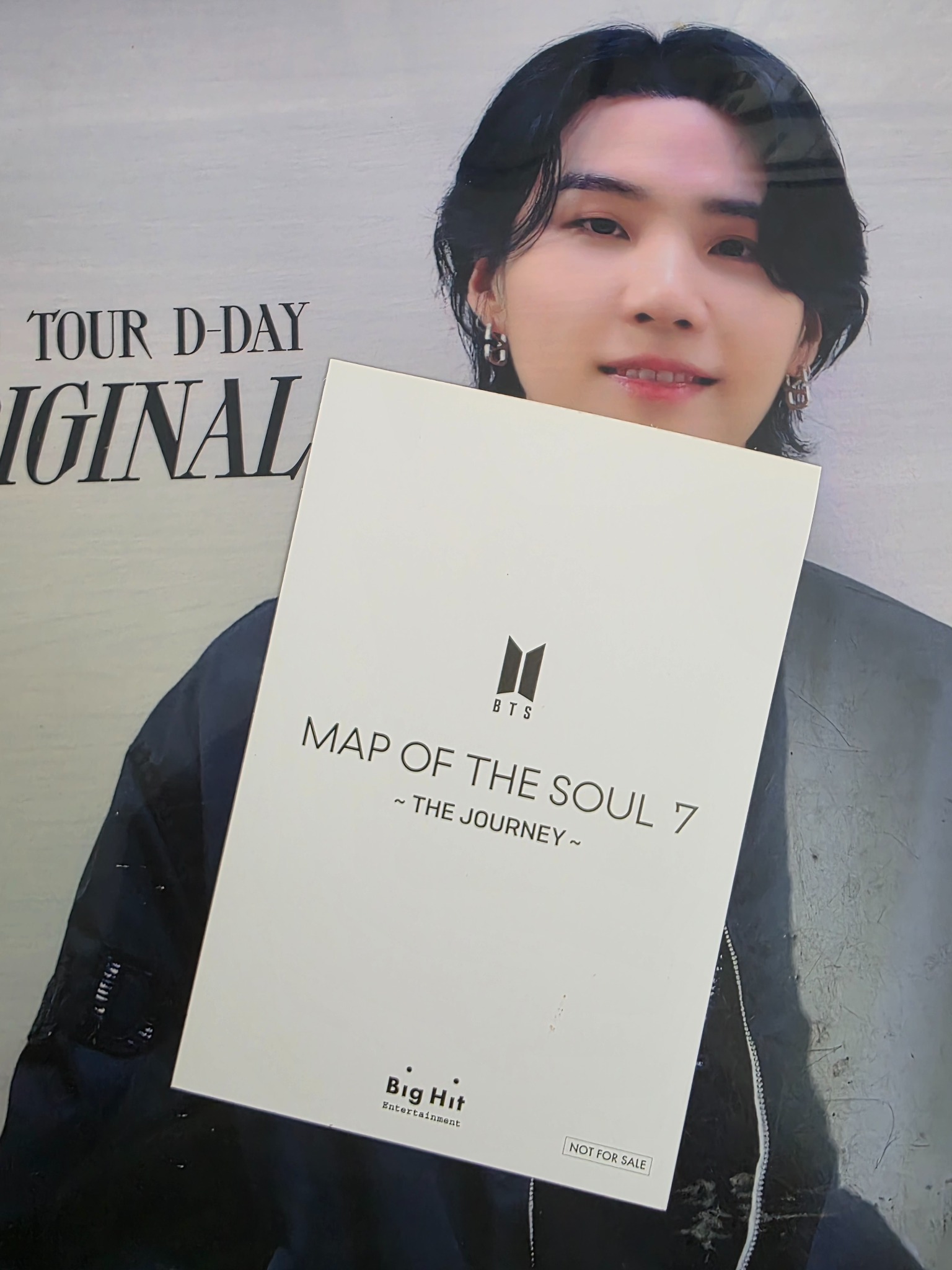 BTS SUGA BTS - SUGA - Map of the Soul: 7 ~ The Journey ~ Album japan fanclub pre-order benefit postcard listing photo 2