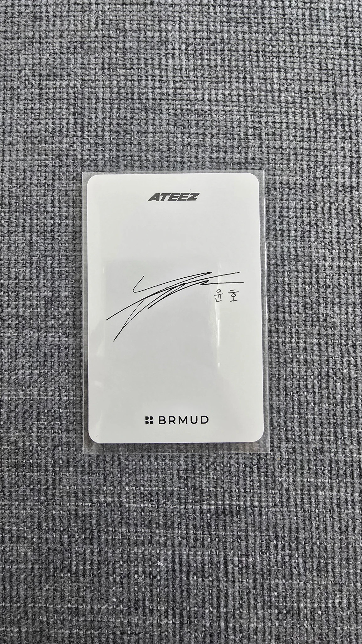 ATEEZ Yunho ATEEZ - Yunho - BRMUD=ATEEZ  Other merch photocard listing photo 2