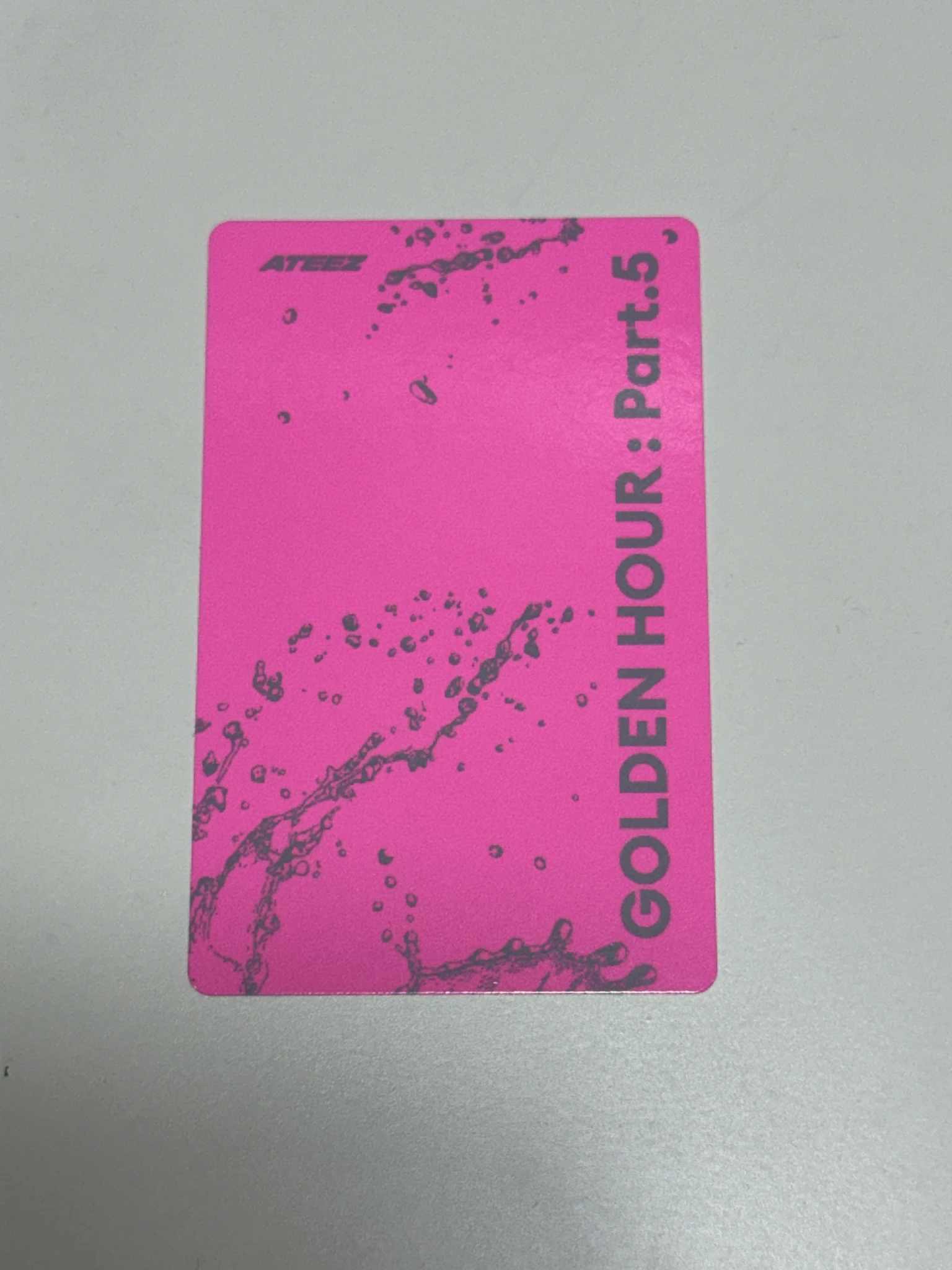 ATEEZ Mingi ATEEZ - Mingi - GOLDEN HOUR : Part.5 Album cdp version album photocard listing photo 2