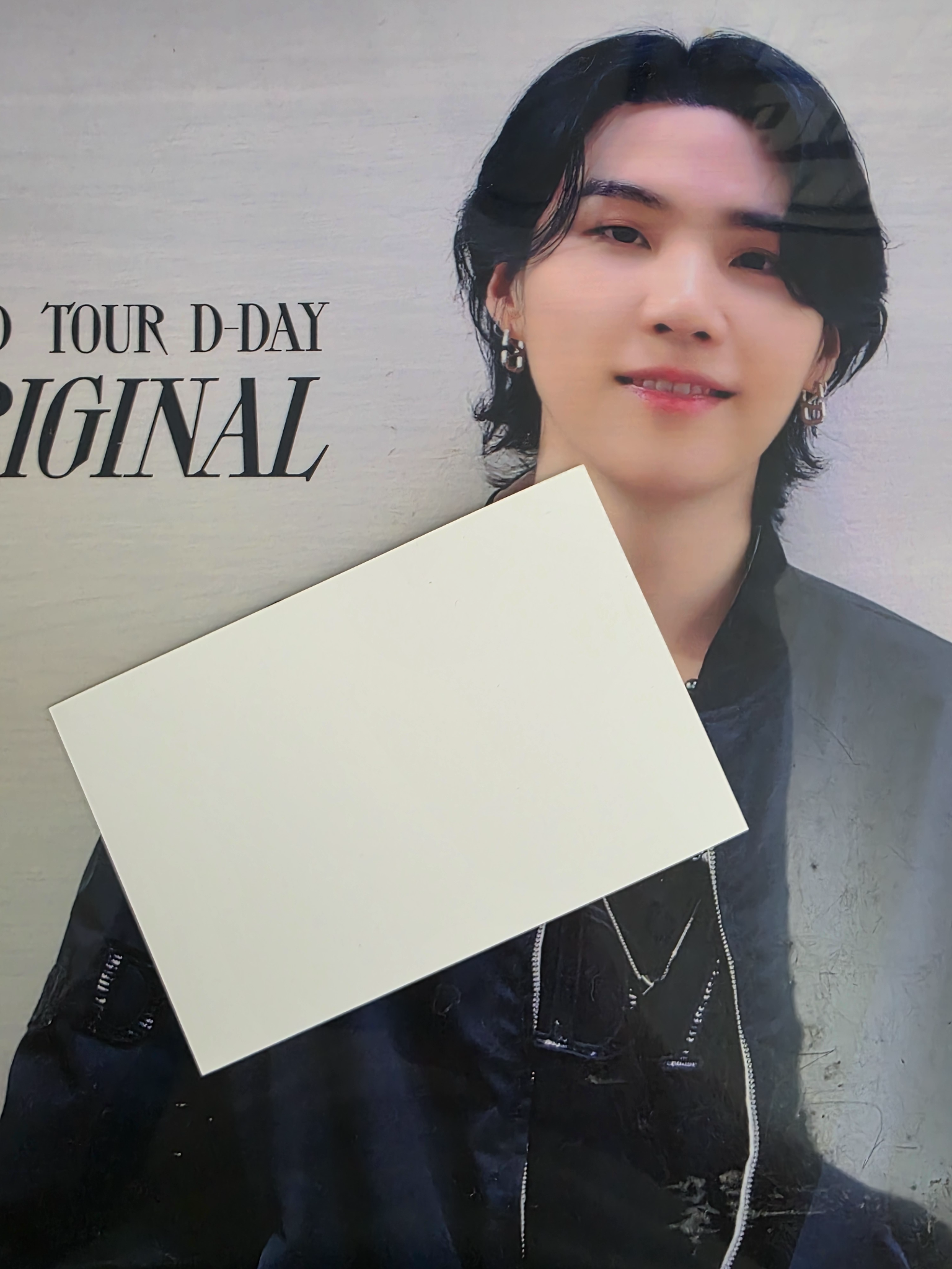 BTS SUGA BTS - SUGA - Map of the Soul: Persona Album broadcast gift listing photo 2