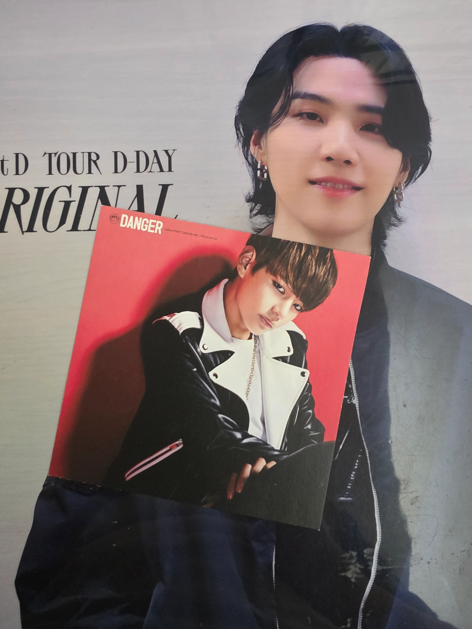 BTS SUGA BTS - SUGA - Danger (Japanese Ver.) Album jacket card limited b listing photo 2