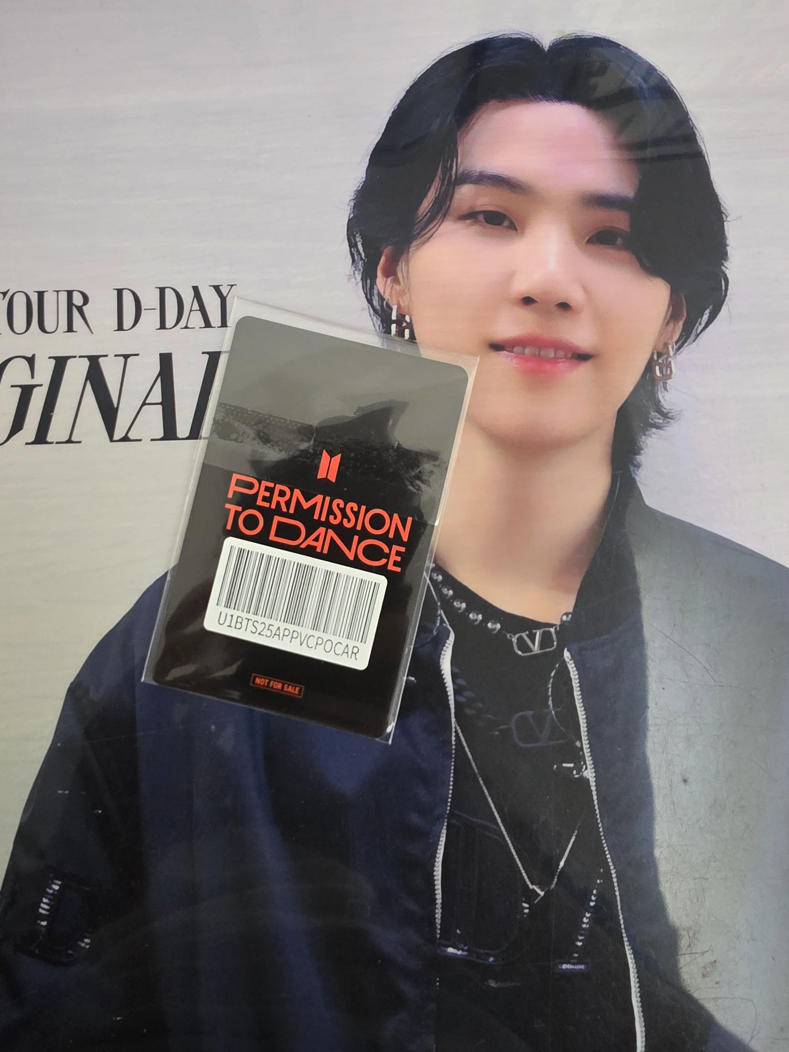 BTS SUGA BTS-SUGA-Album-Permission to Dance Live Album listing photo 2