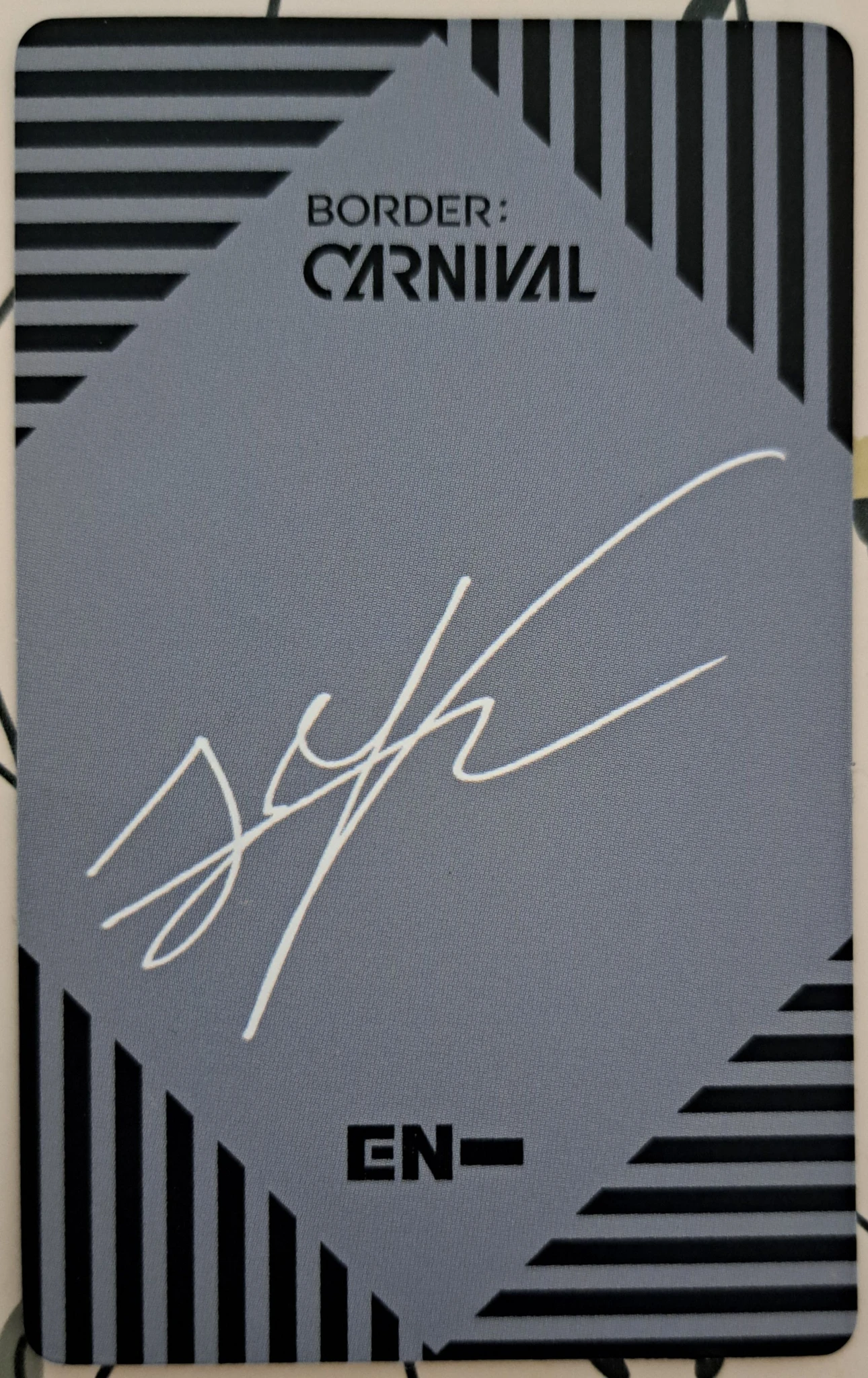 ENHYPEN Jay ENHYPEN - Jay - BORDER: CARNIVAL Album album photocard korean album hype version lenticular listing photo 2