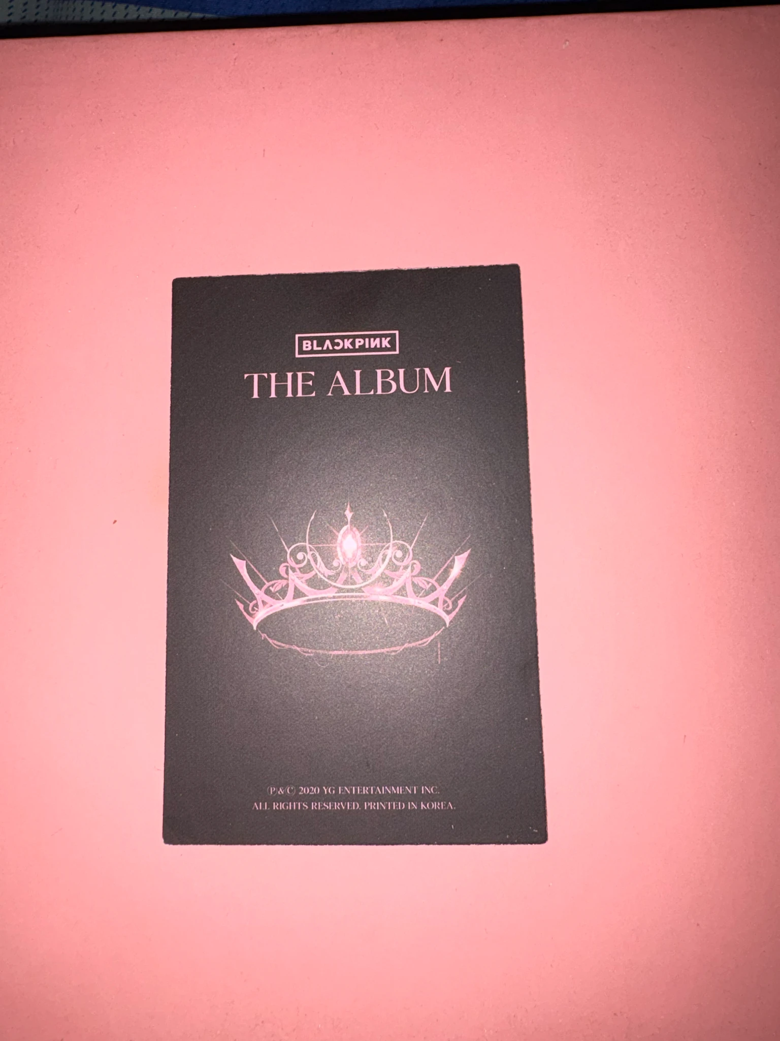 BLACKPINK Lisa BLACKPINK-Lisa-Album-THE ALBUM listing photo 2