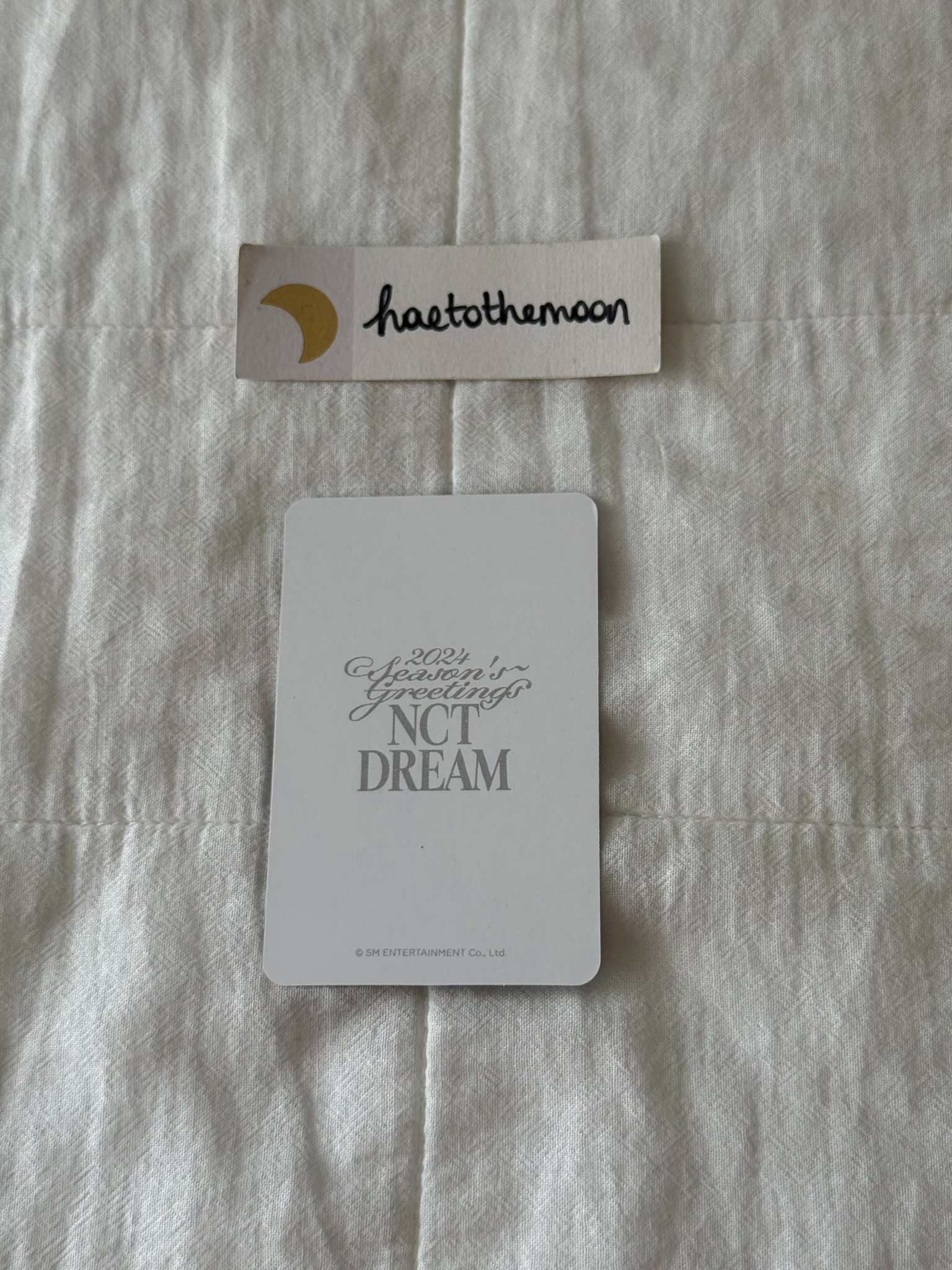 NCT DREAM Chenle NCT DREAM - Chenle - 2024 Season’s Greetings Other trading card A version listing photo 2