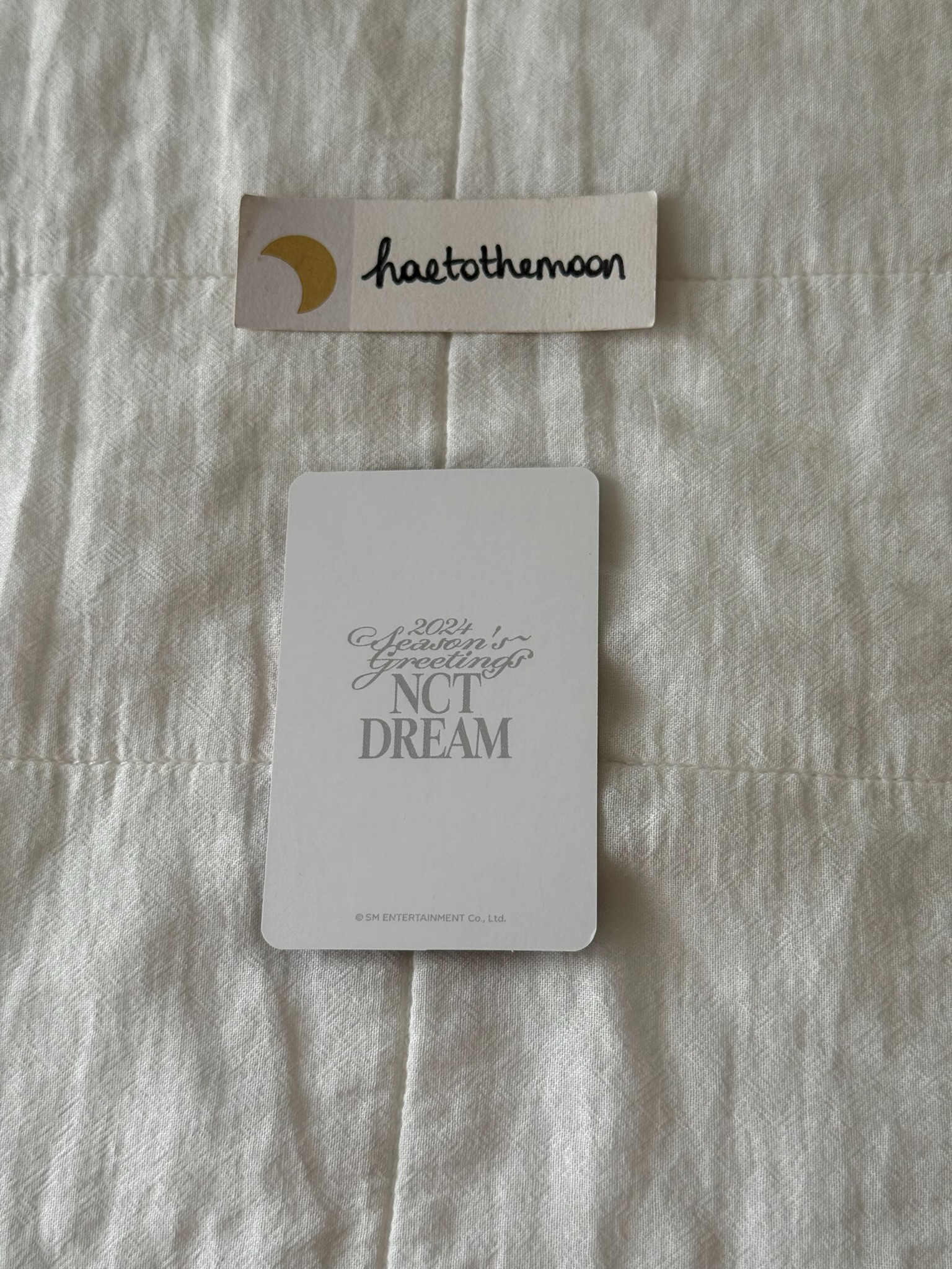 NCT DREAM Chenle NCT DREAM - Chenle - 2024 Season’s Greetings Other trading card A version listing photo 2