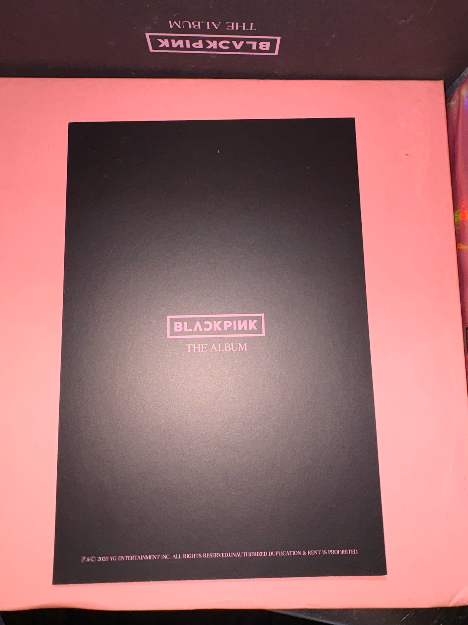 BLACKPINK Lisa BLACKPINK - Lisa - THE ALBUM Album album inclusion postcard listing photo 2