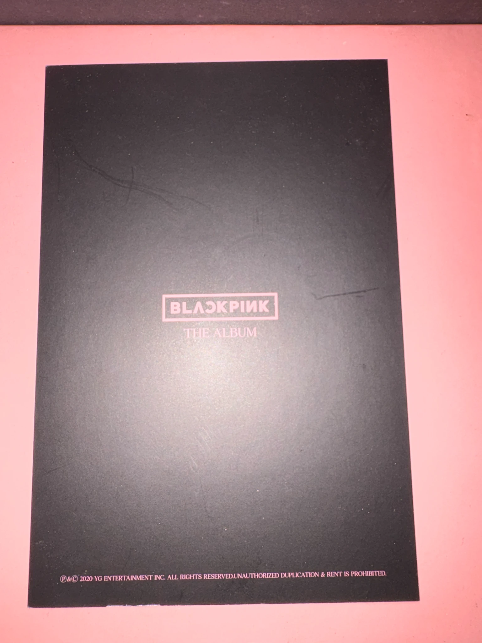 BLACKPINK Lisa BLACKPINK - Lisa - THE ALBUM Album album inclusion postcard listing photo 2