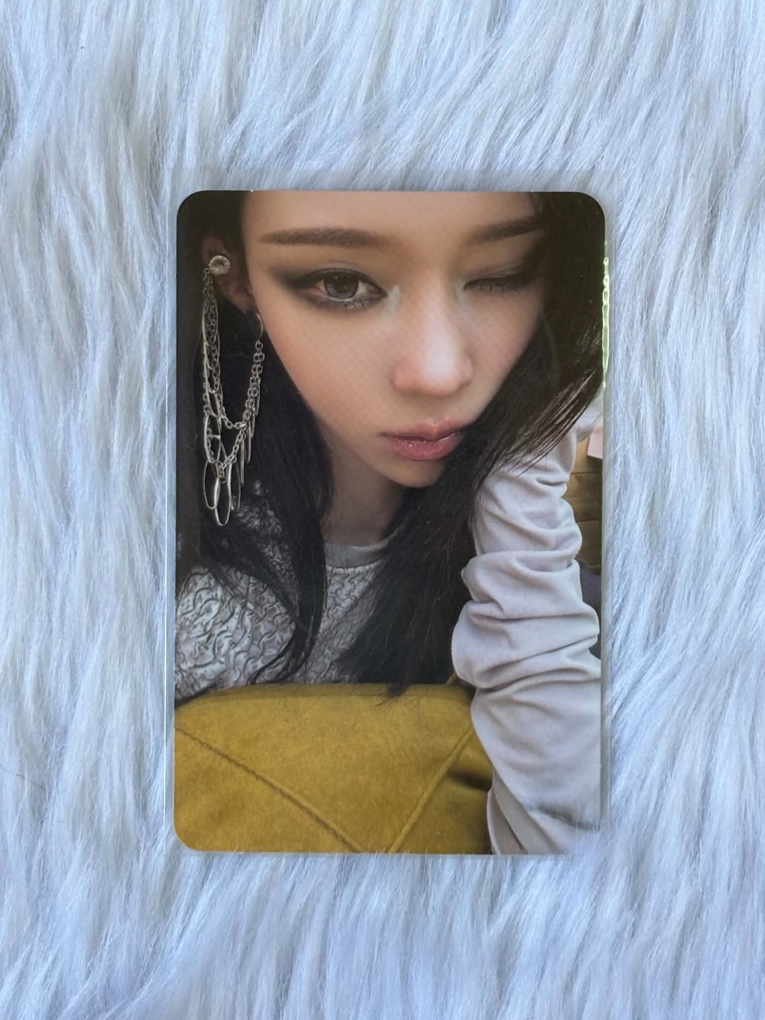 aespa Winter aespa - Winter - Lemonade Album album photocard P.O.S. version listing photo 2