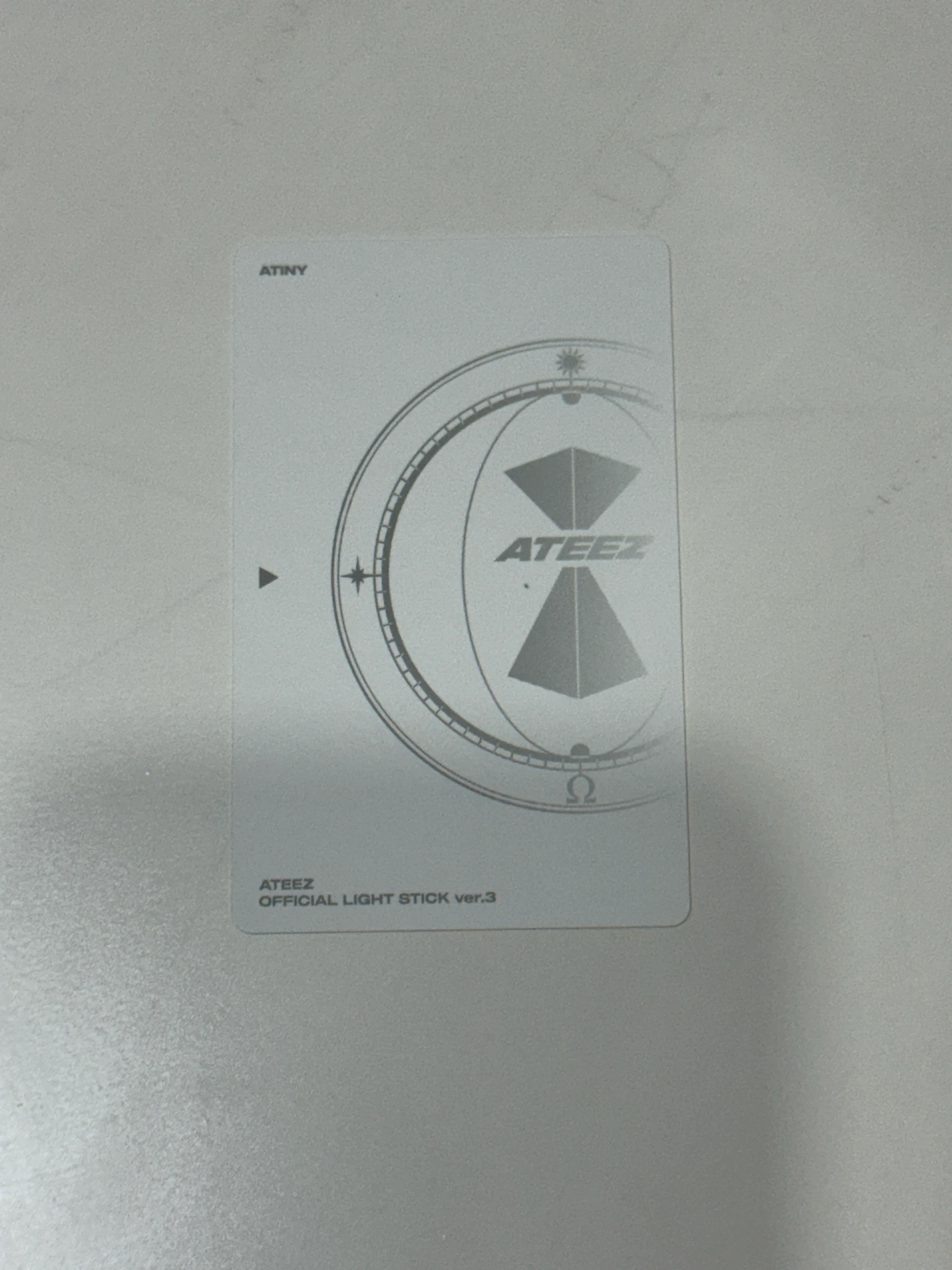 ATEEZ Yunho ATEEZ - Yunho - OFFICIAL LIGHT STICK VER.3 Other lightstick merch photocard listing photo 2