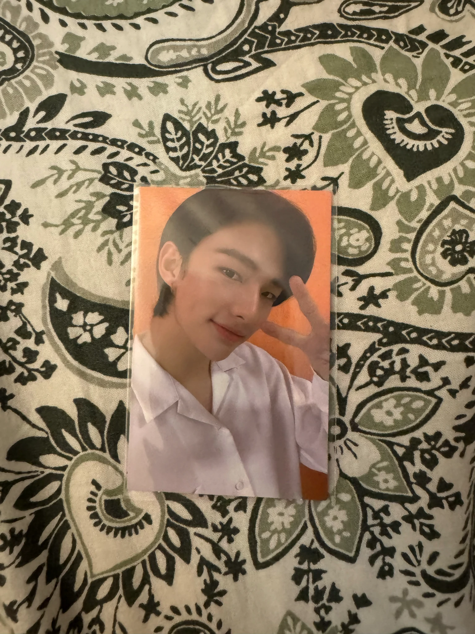 Stray Kids Hyunjin Stray Kids - Hyunjin - GO LIVE Album album photocard A version double-sided back side listing photo 2