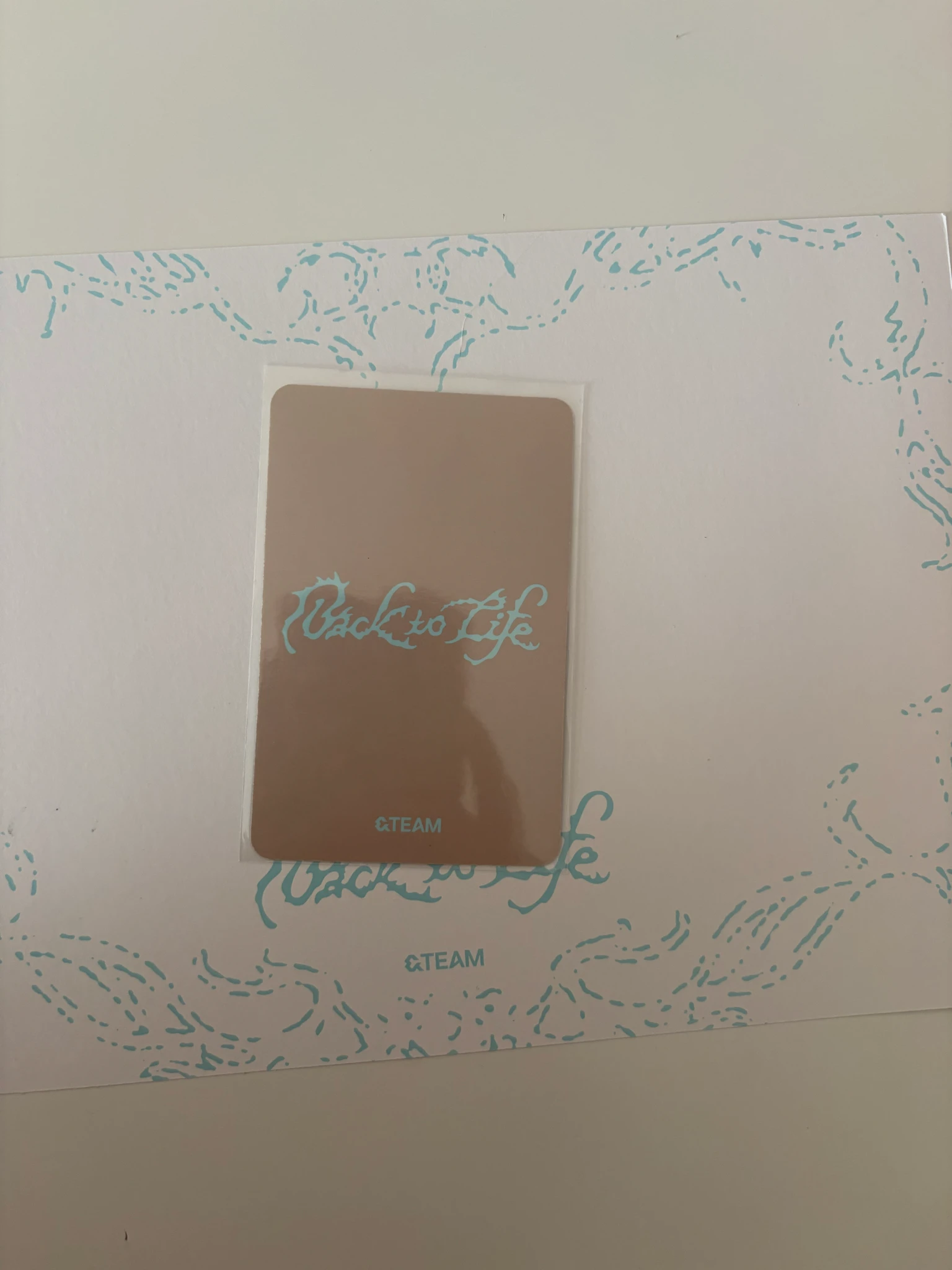 &TEAM Taki &TEAM - Taki - Back to Life  Album album photocard listing photo 2