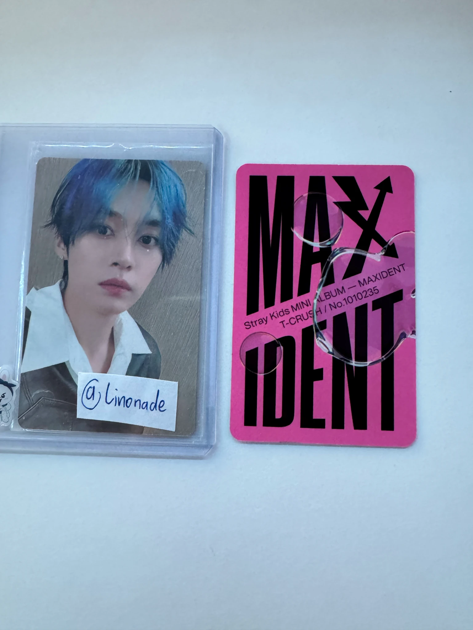 Stray Kids Bang Chan Stray Kids - Bang Chan - Maxident Album album photocard listing photo 2