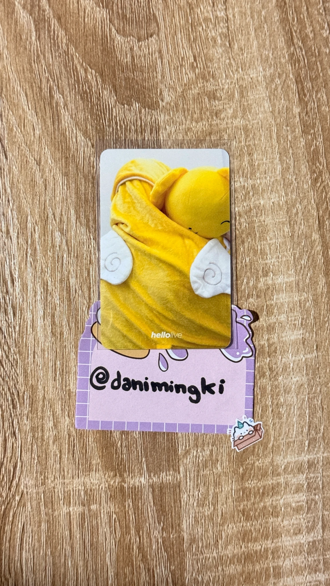 ATEEZ Mingi ATEEZ - Mingi - Golden Hour : Part 2 Album hellolive lucky draw listing photo 2