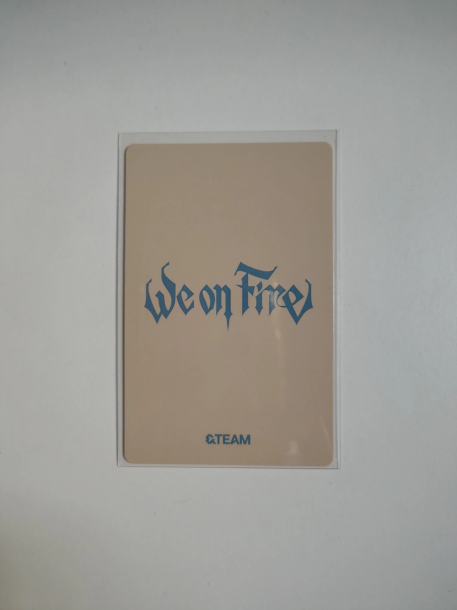 &TEAM &TEAM - Harua  & Taki - We on Fire  Album album photocard solo jacket version listing photo 2