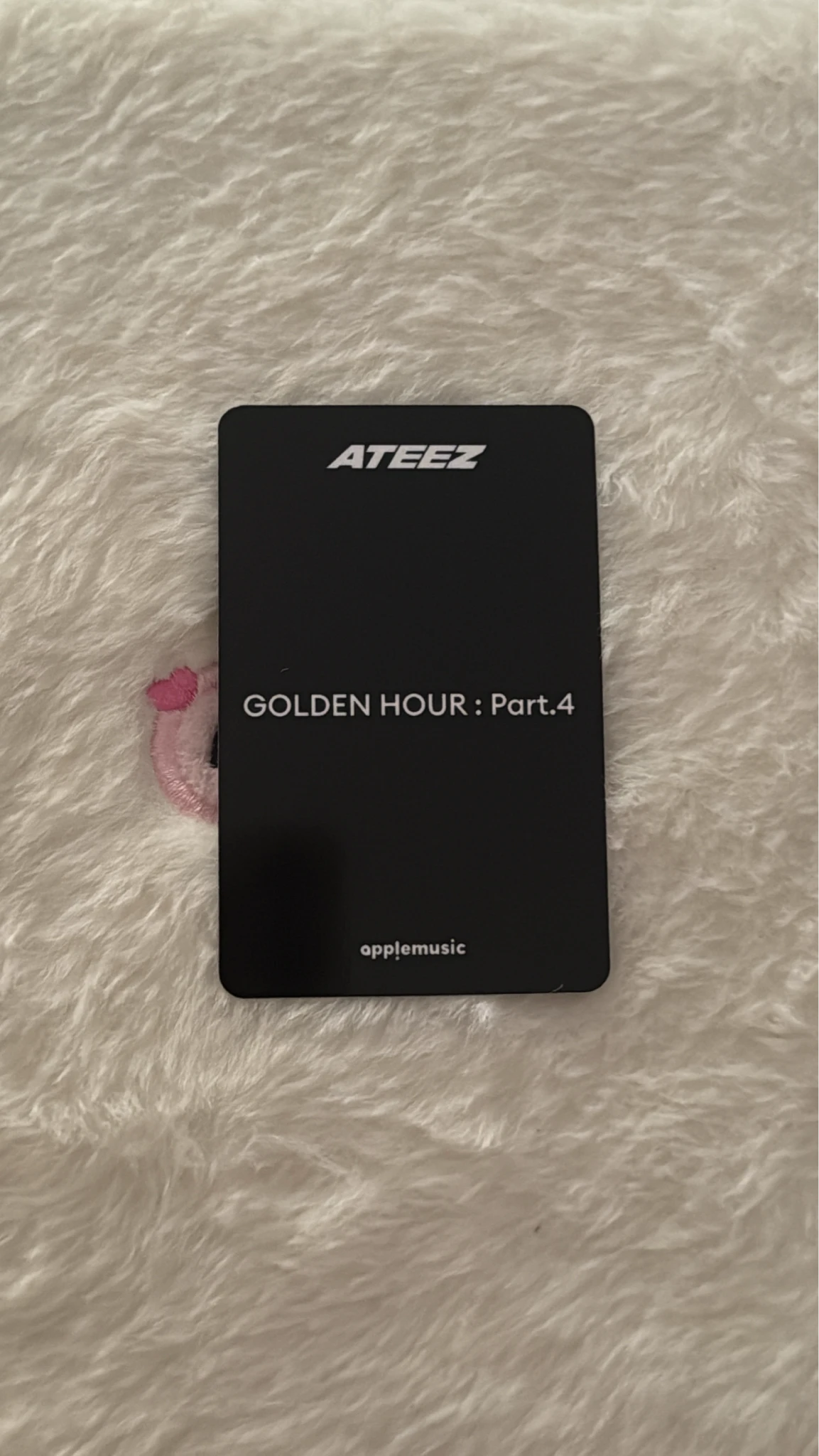 ATEEZ Jongho ATEEZ - Jongho - Golden Hour : Part.4 Album apple music video call (fancall) fansign listing photo 2
