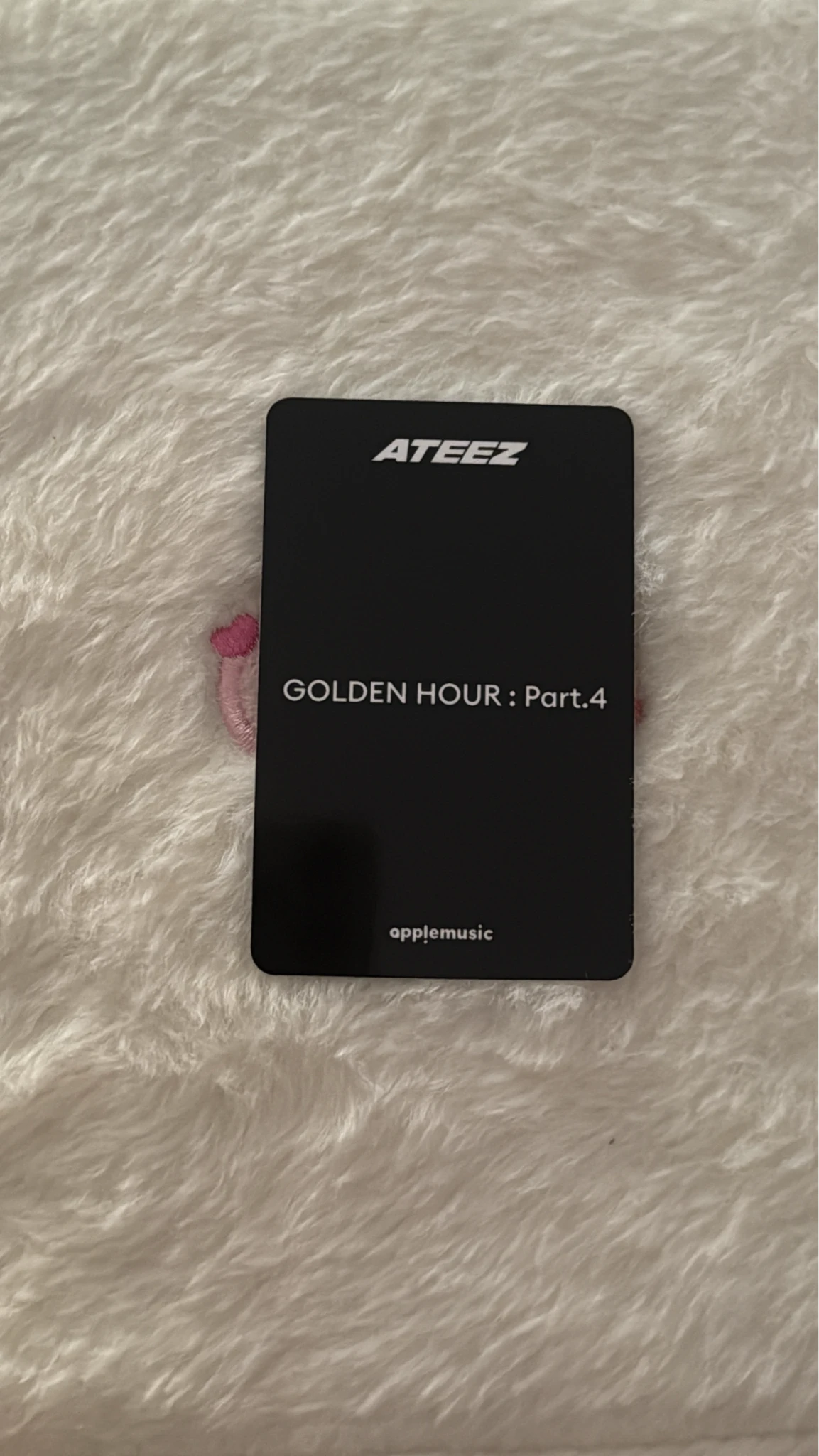 ATEEZ Wooyoung ATEEZ - Wooyoung - Golden Hour : Part.4 Album apple music purchase benefit listing photo 2
