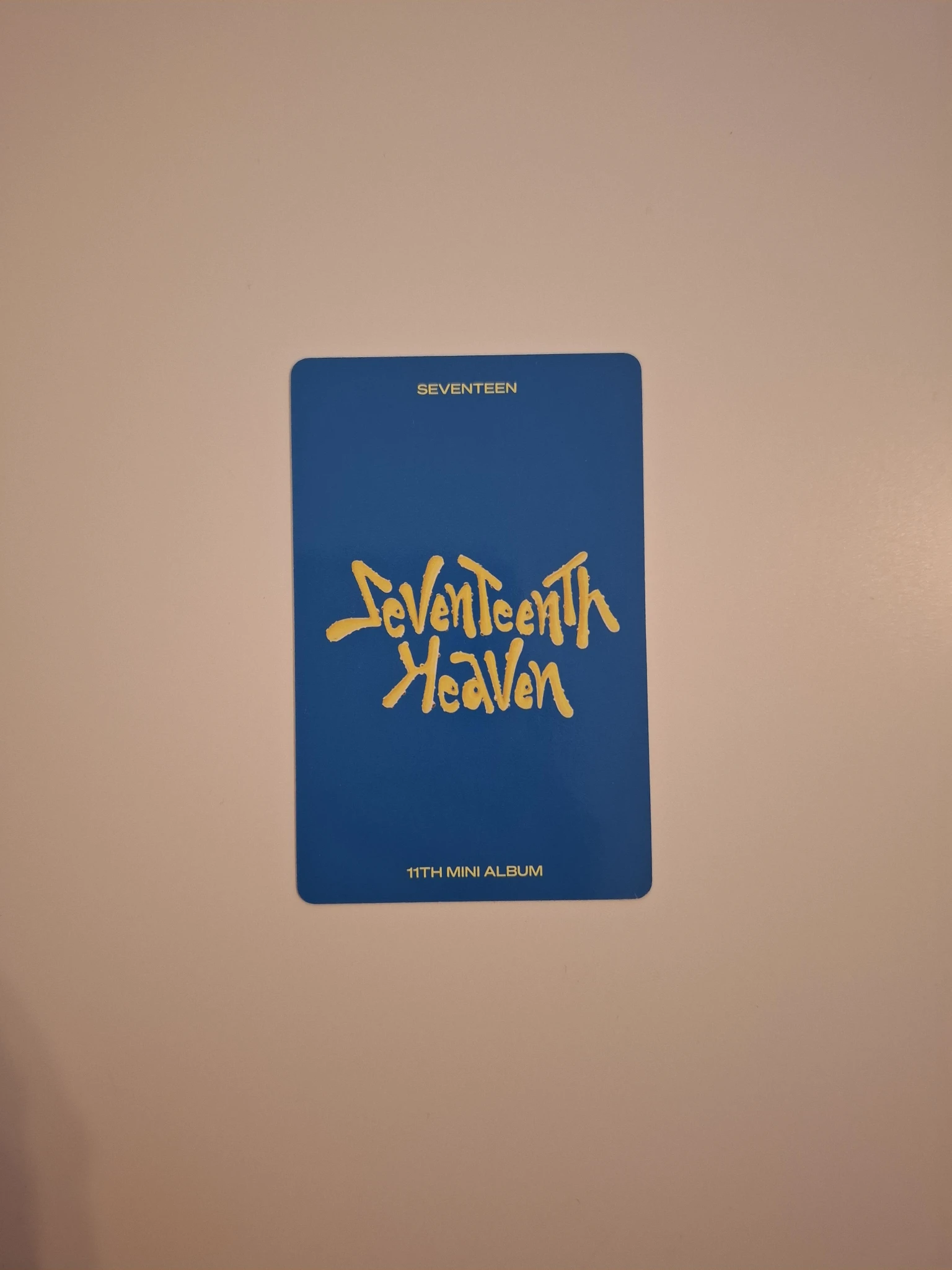 SEVENTEEN Woozi SEVENTEEN - Woozi - Seventeenth Heaven Album album photocard carat version listing photo 2