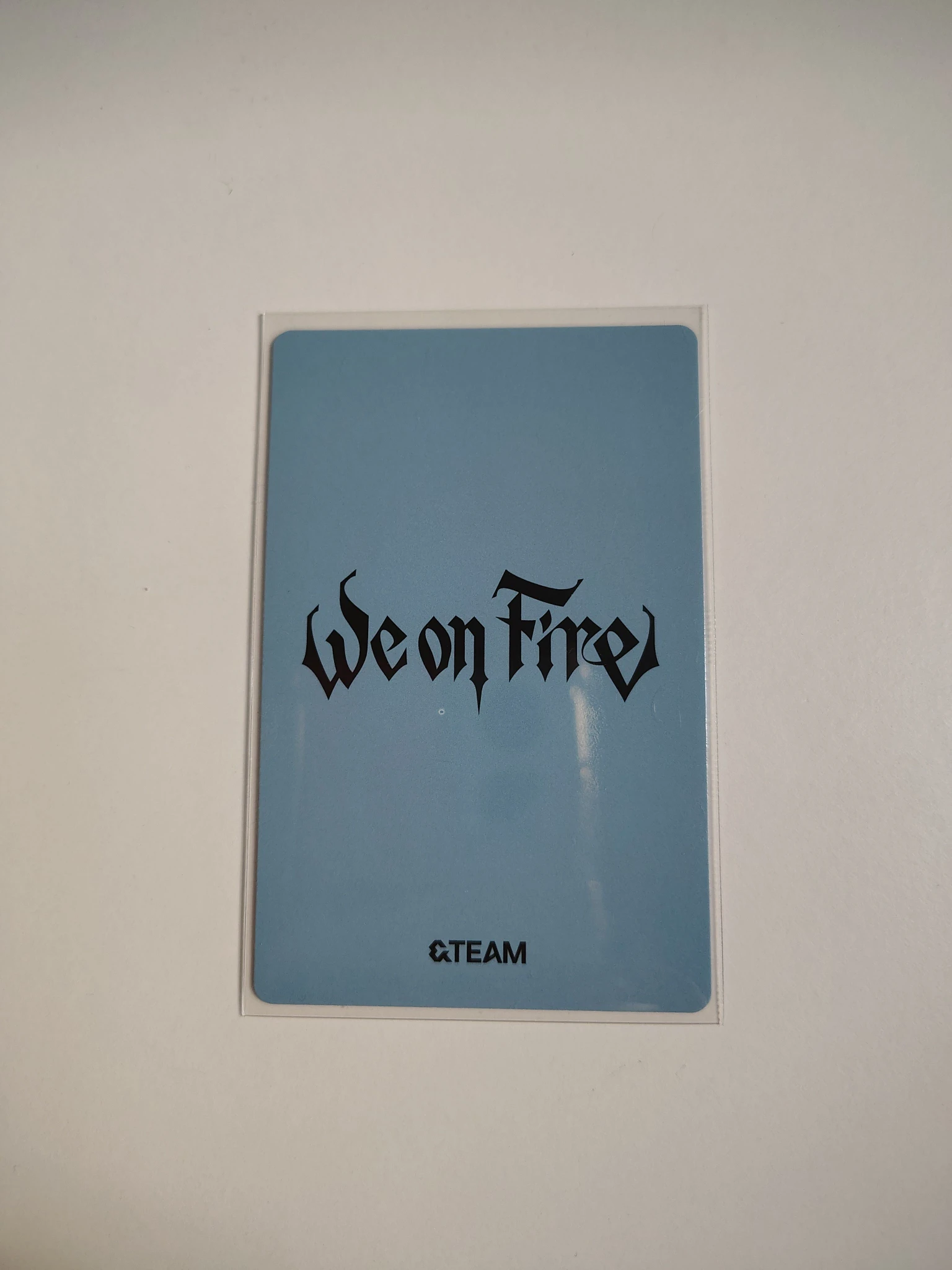 &TEAM K &TEAM - K - We on Fire Album album photocard solo jacket version listing photo 2