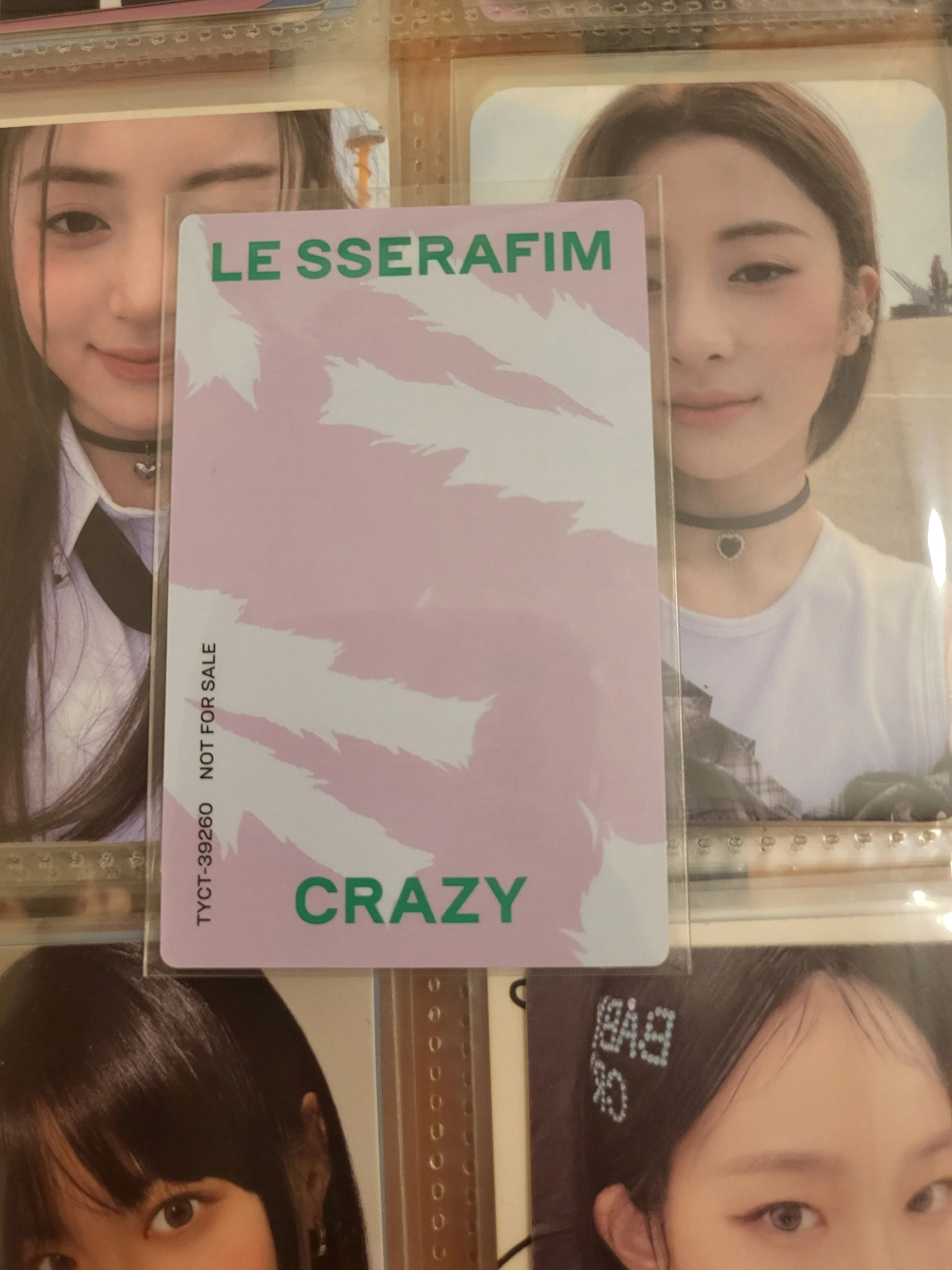 LE SSERAFIM Huh Yunjin LE SSERAFIM - Huh Yunjin - CRAZY (Japanese Ver.) Album standard version listing photo 2