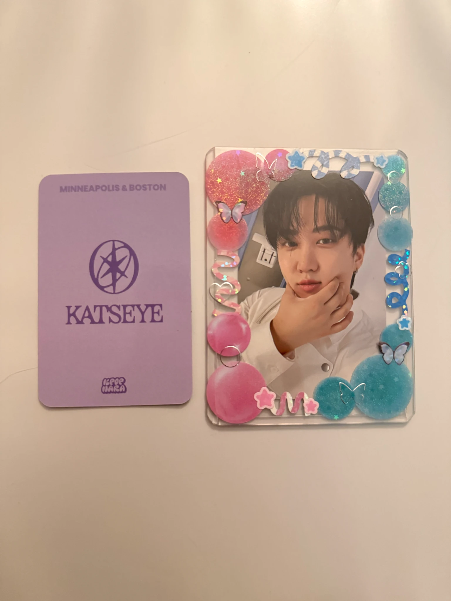 KATSEYE Megan KATSEYE - Megan - THE BEAUTIFUL CHAOS TOUR Event kpop nara lucky draw (LD) minneapolis boston listing photo 2