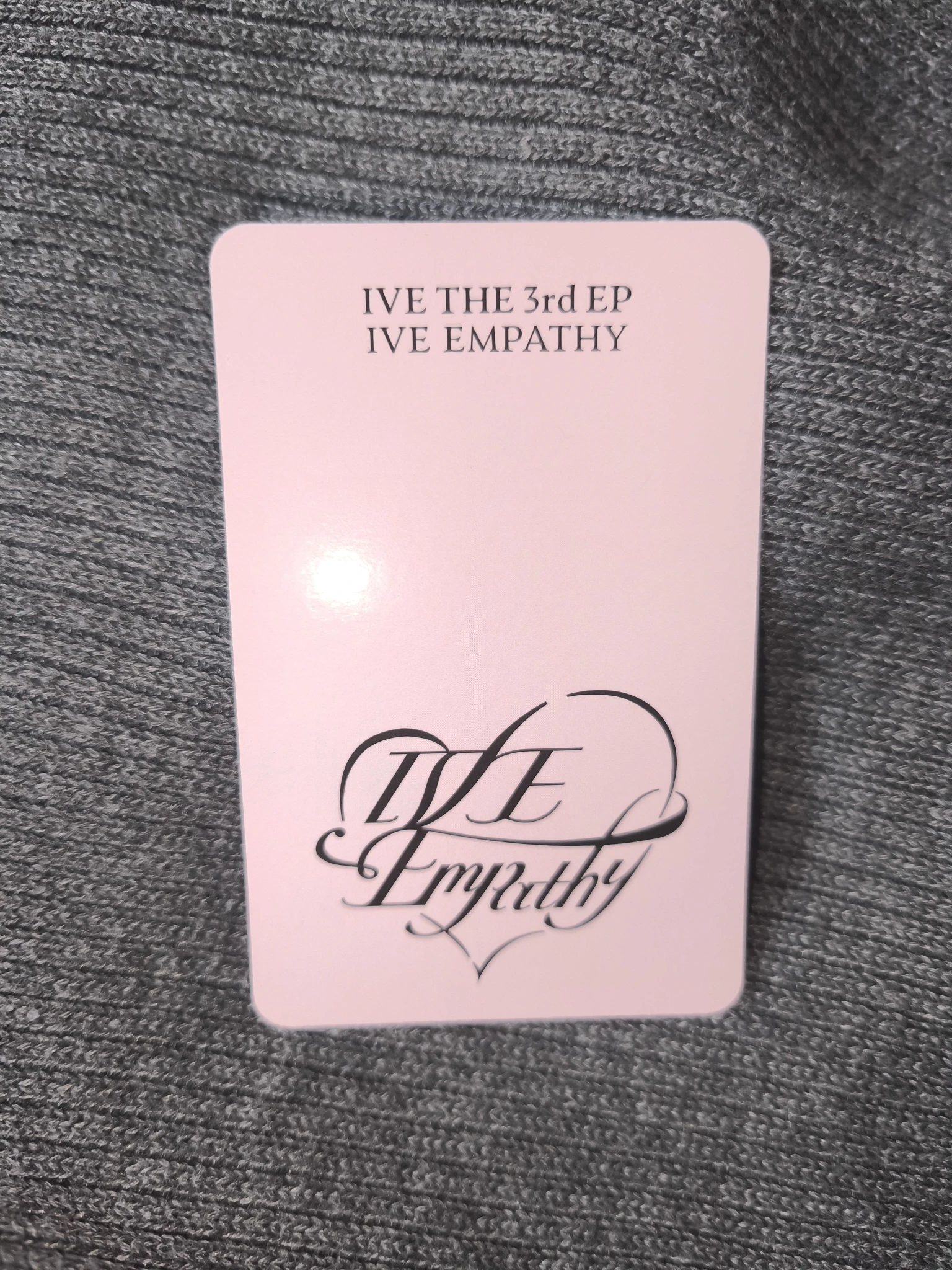 IVE Rei IVE - Rei - IVE EMPATHY Album starship square (ssq) pob (pre-order benefit) album + digipack set B version listing photo 2