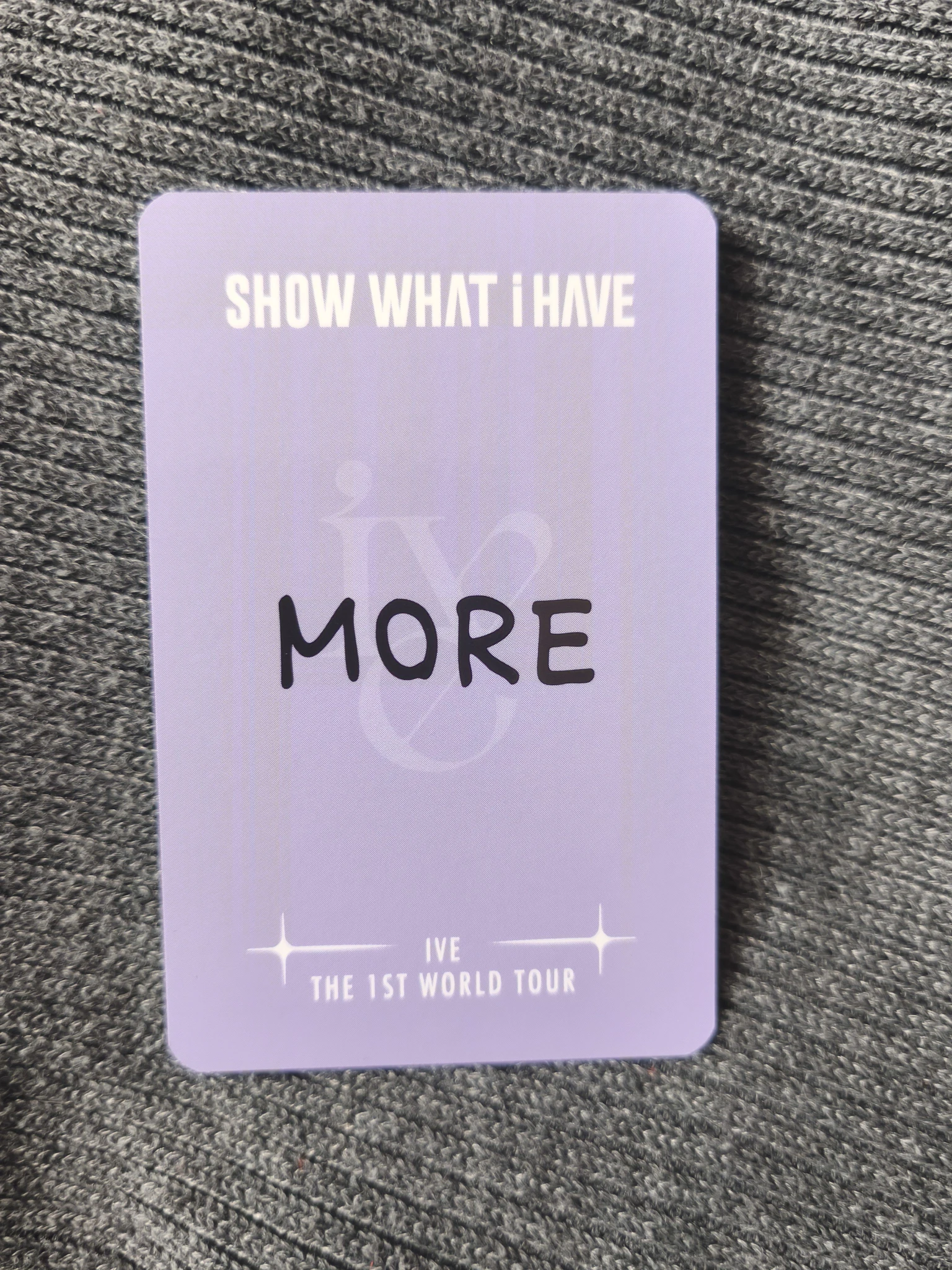 IVE Rei IVE - Rei - IVE The 1st World Tour : Show What I Have Event random pack listing photo 2