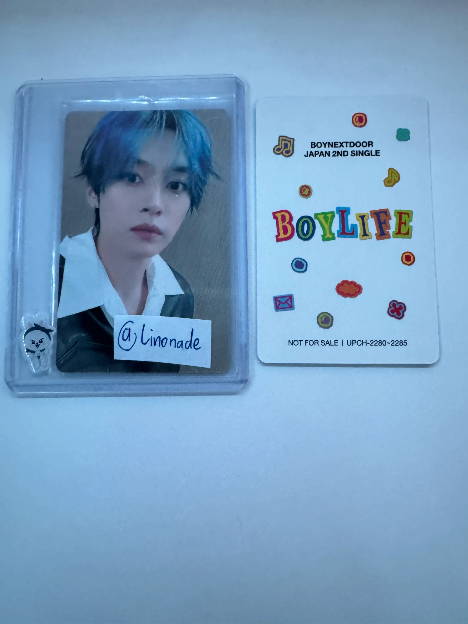 BOYNEXTDOOR BOYNEXTDOOR - Taesan & Jaehyun  - BOYLIFE Album album photocard solo jacket version unit photocard listing photo 2