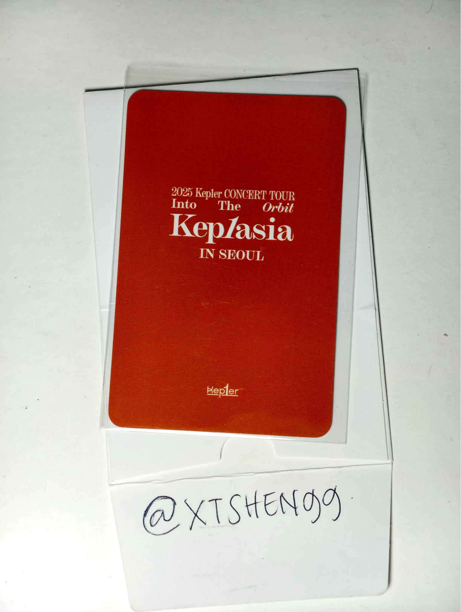 Kep1er Hikaru Kep1er - Hikaru - KEP1ASIA - 2025 Fan Concert Tour Event entrance / attendance benefit day 1 seoul listing photo 2