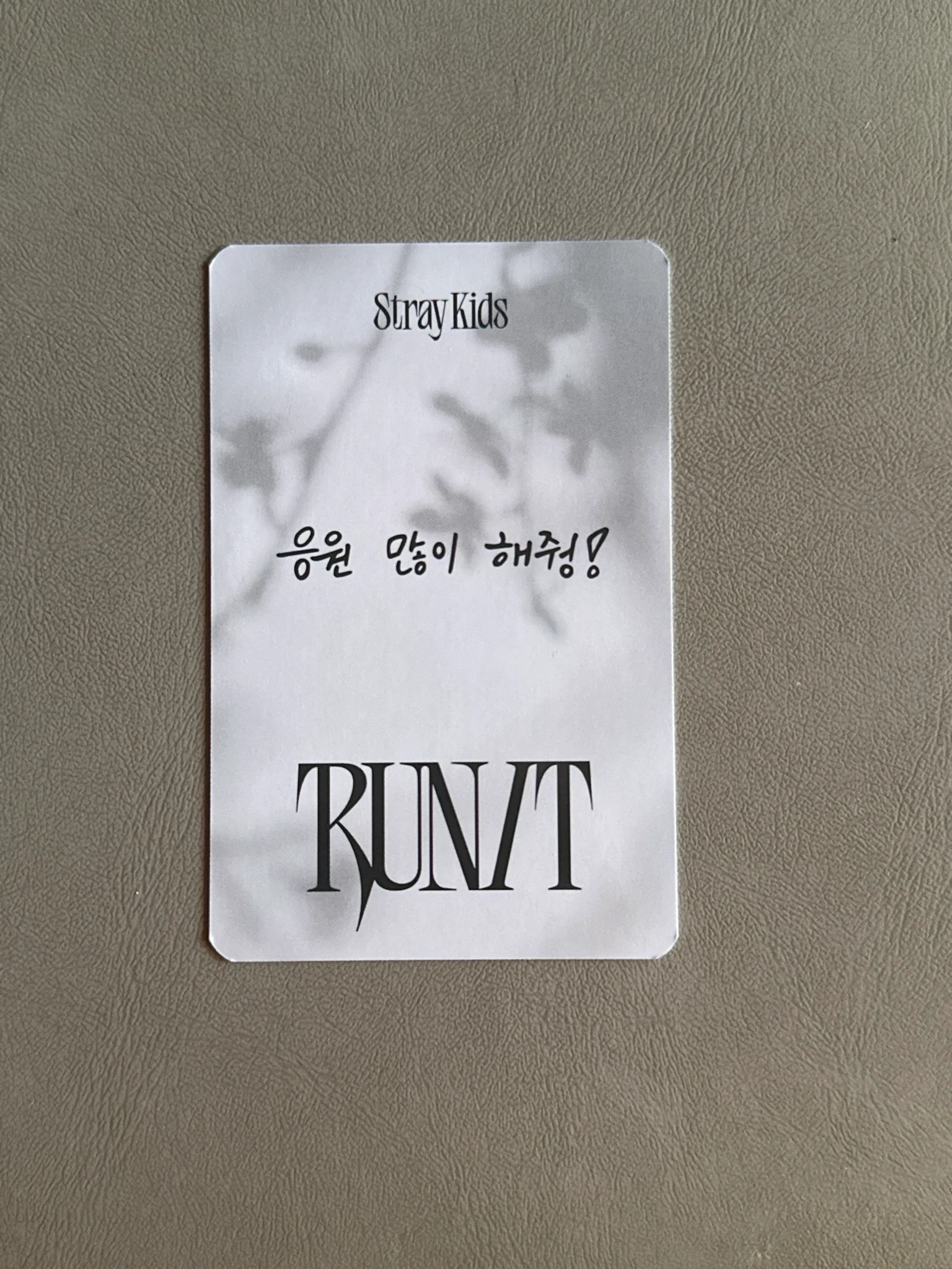 Stray Kids Changbin Stray Kids - Changbin - RUN IT World Tour Event day 3 entrance / attendance benefit seoul listing photo 2