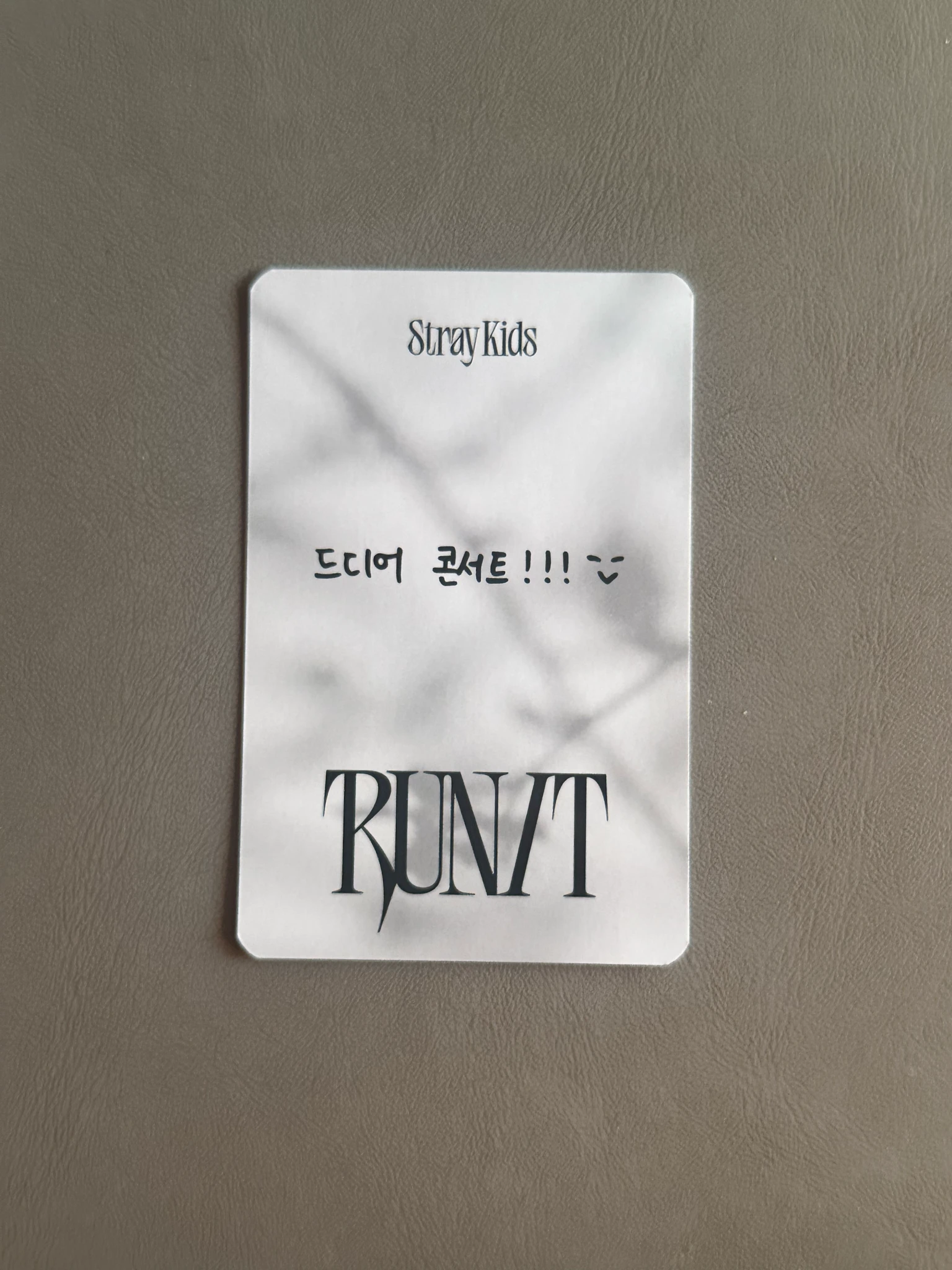 Stray Kids I.N Stray Kids - I.N - RUN IT World Tour Event day 1 entrance / attendance benefit seoul listing photo 2