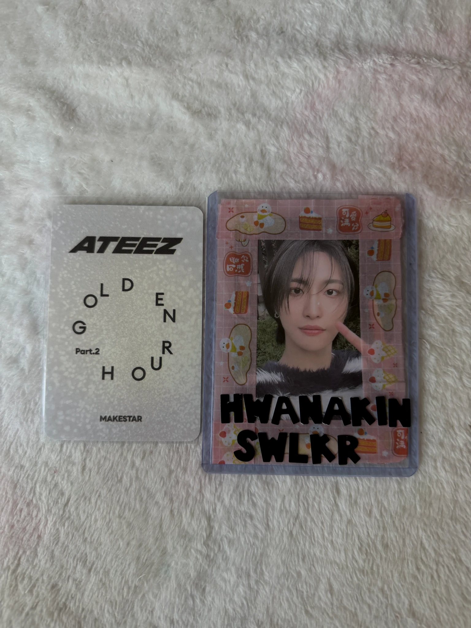 ATEEZ Seonghwa ATEEZ - Seonghwa - Golden Hour : Part 2 Album europe (EU) exclusive offline makestar lucky draw listing photo 2