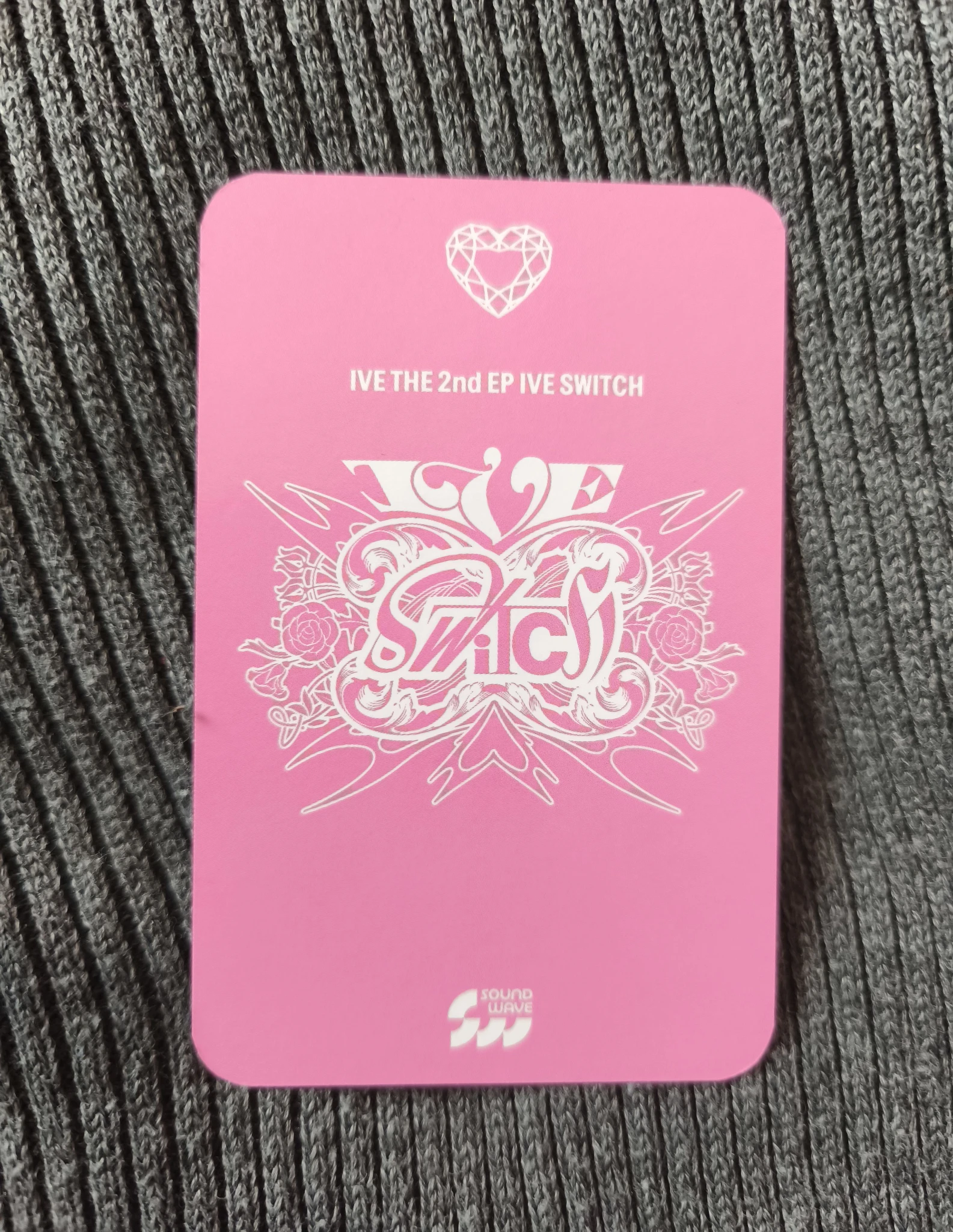 IVE Rei IVE - Rei - IVE SWITCH Album pob (pre-order benefit) soundwave lucky draw selfie photocard round 5 listing photo 2