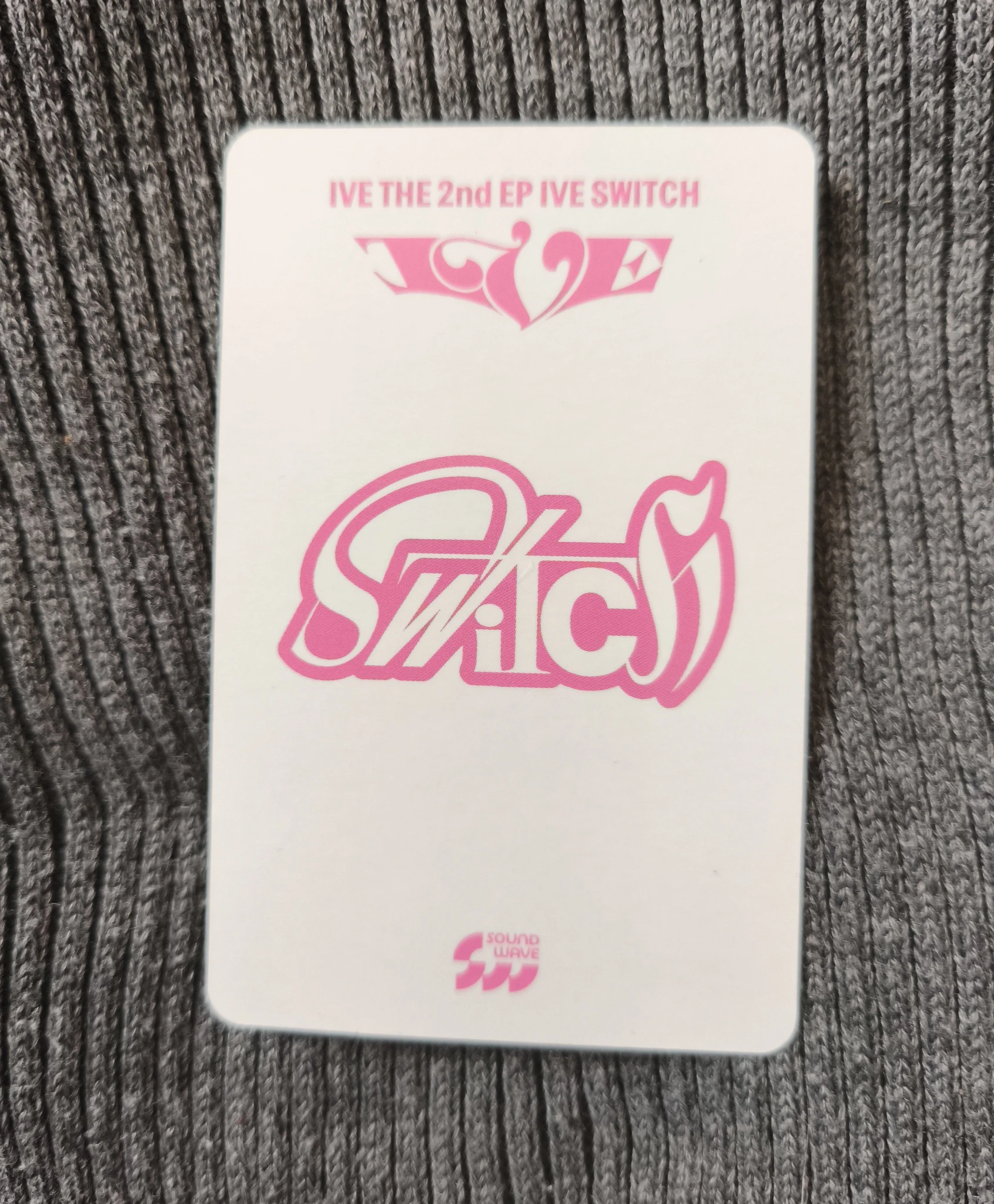 IVE Rei IVE - Rei - IVE SWITCH Album soundwave lucky draw round 1 listing photo 2
