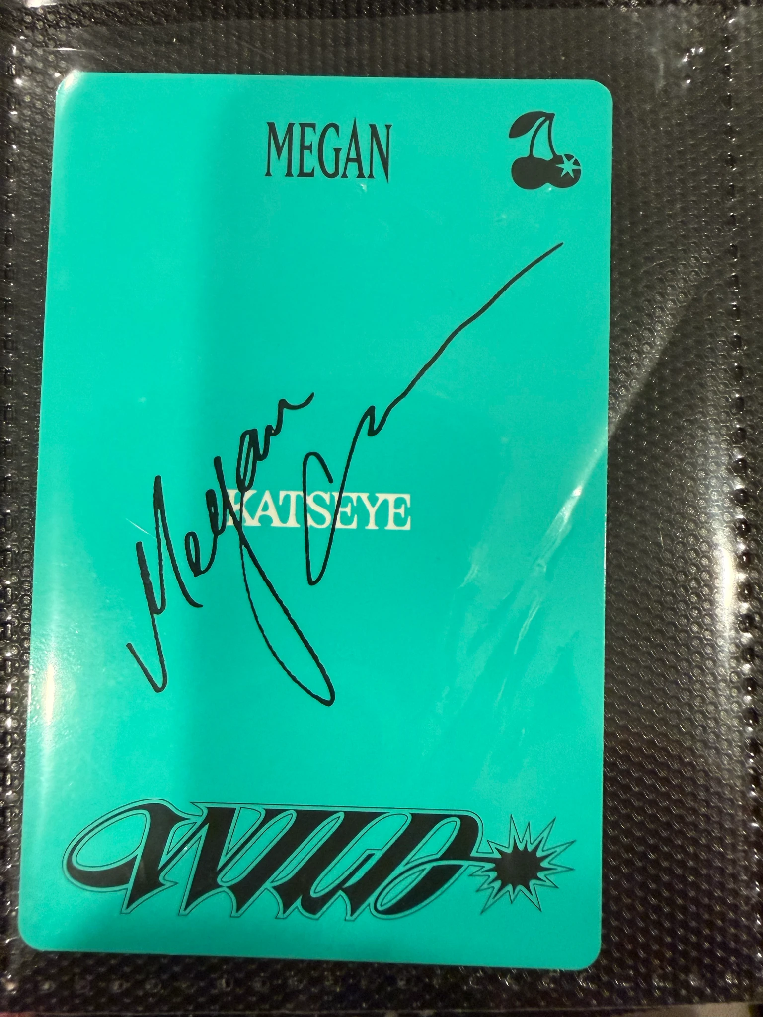 KATSEYE Megan KATSEYE - Megan - WILD Album barnes & noble (b&n) retail exclusive listing photo 2