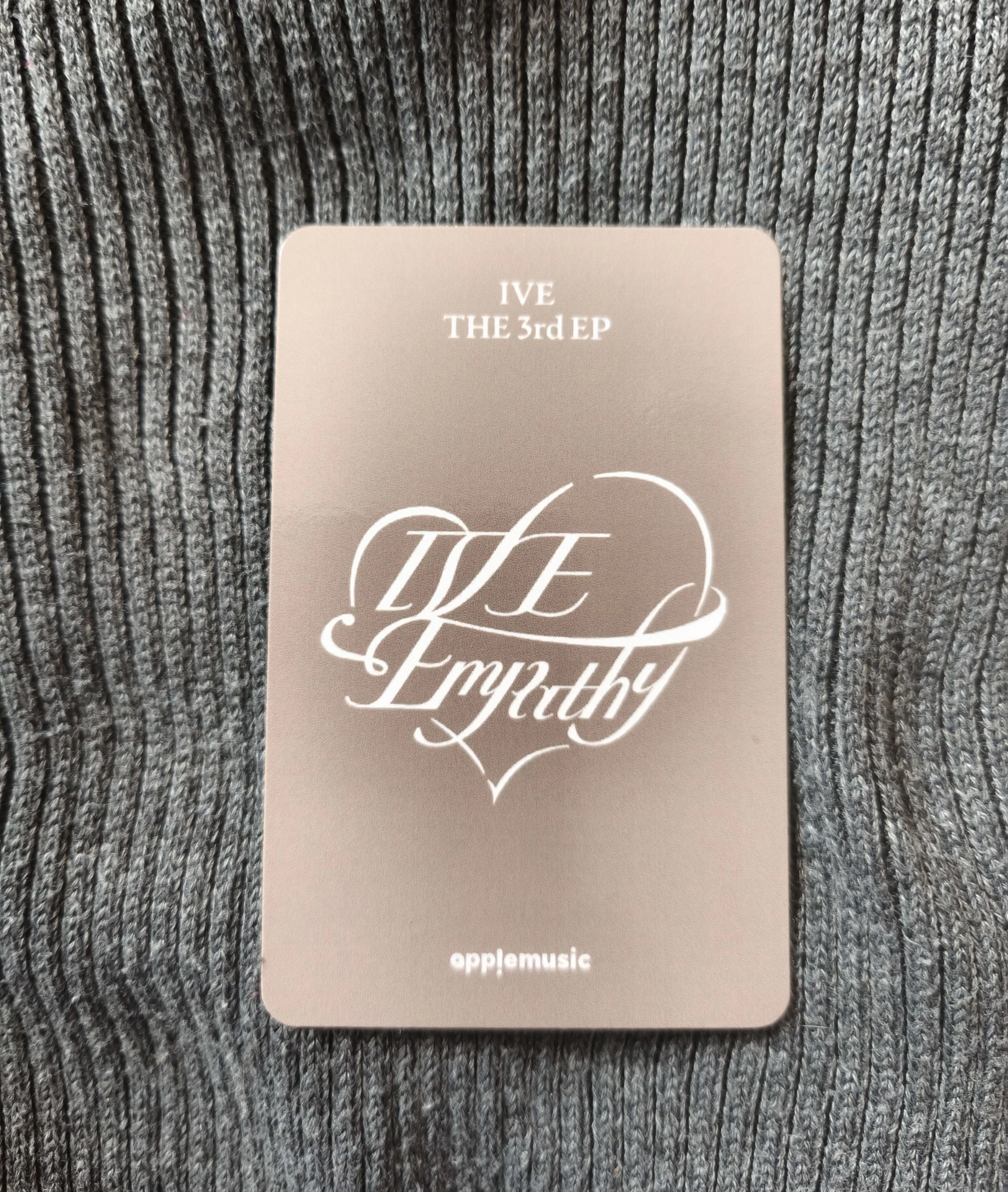 IVE Rei IVE - Rei - IVE EMPATHY Album apple music fansign video call (fancall) round 1 listing photo 2