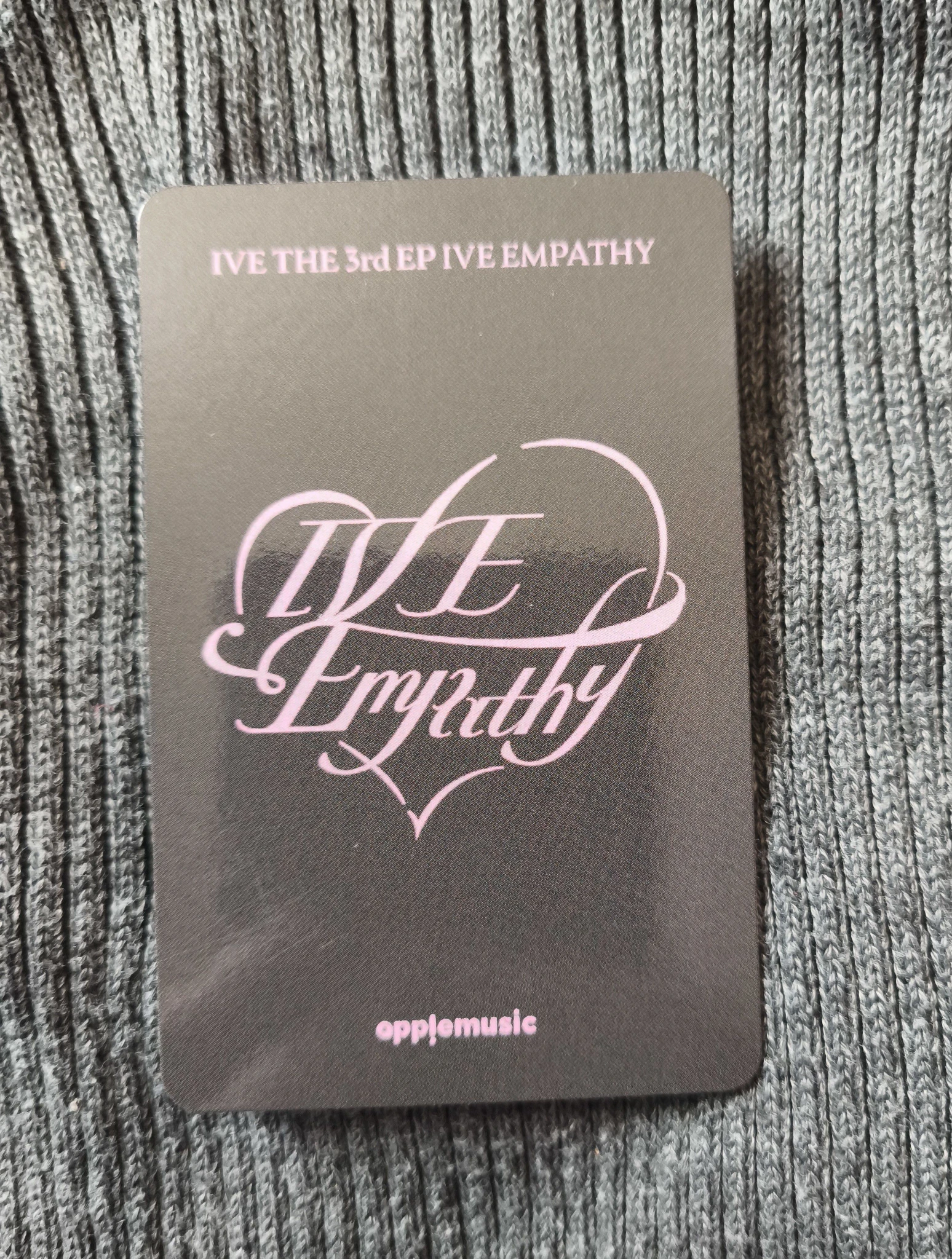 IVE Rei IVE - Rei - IVE EMPATHY Album apple music pob (pre-order benefit) round 1 listing photo 2