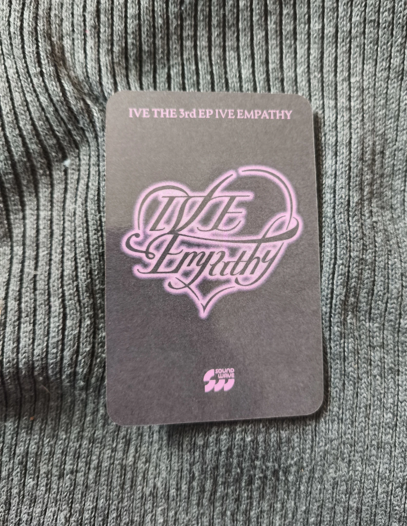 IVE Rei IVE - Rei - IVE EMPATHY Album soundwave pob (pre-order benefit) round 1 listing photo 2