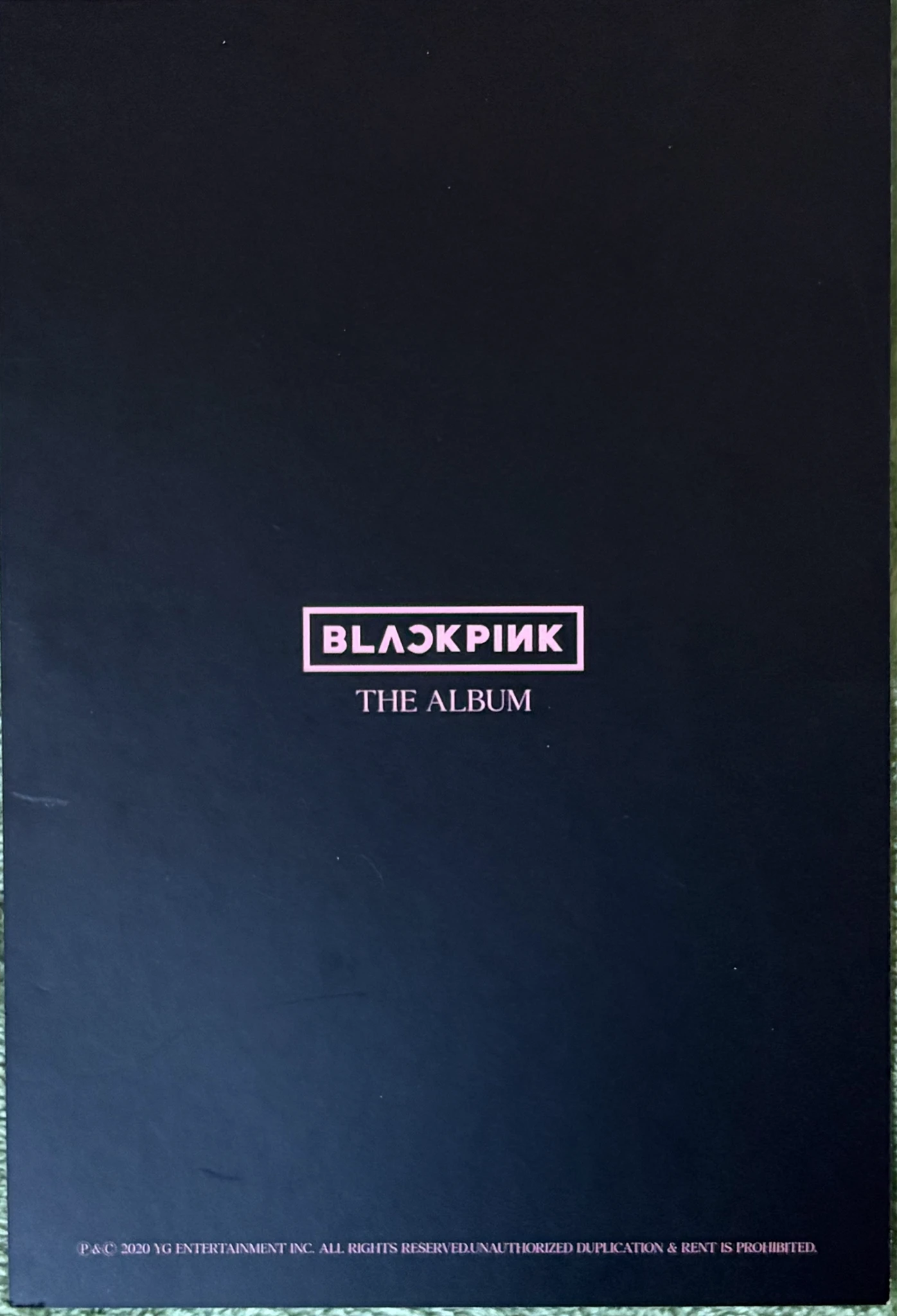 BLACKPINK Jennie BLACKPINK - Jennie - THE ALBUM Album album inclusion postcard listing photo 2