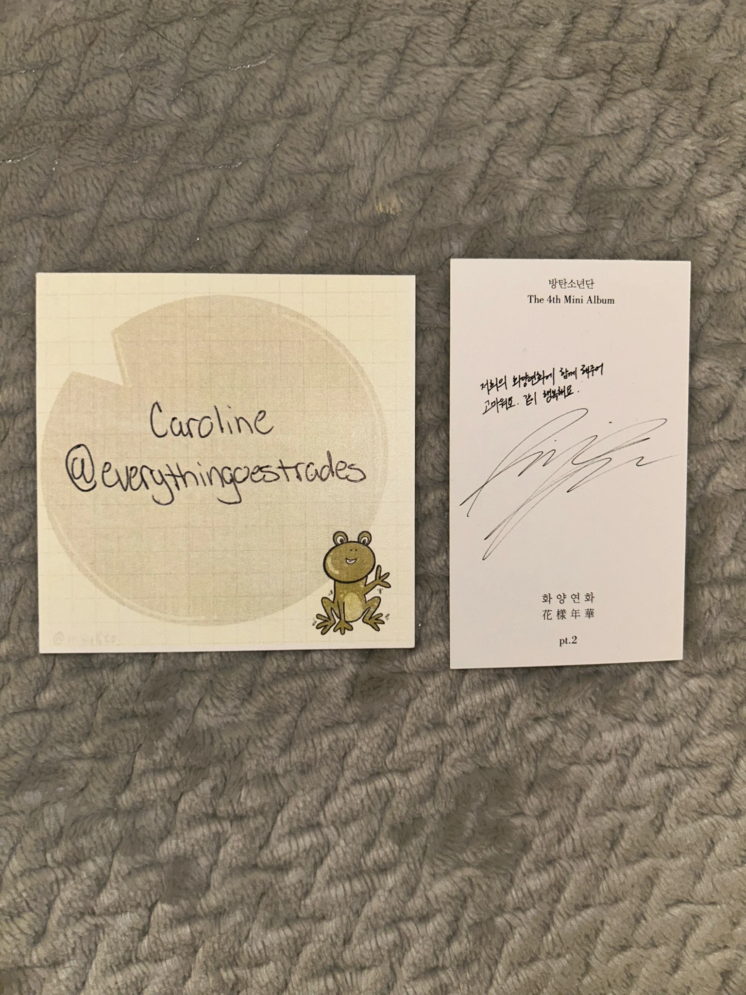 BTS RM BTS - RM - The Most Beautiful Moment in Life Pt.2 Album album photocard listing photo 2