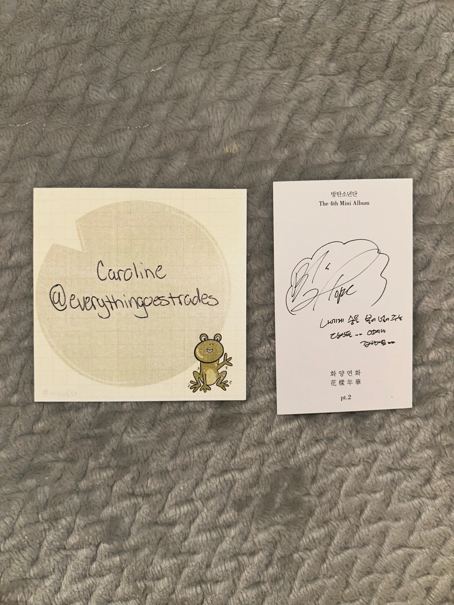 BTS j-hope BTS - J-HOPE - The Most Beautiful Moment in Life Pt.2 Album album photocard listing photo 2