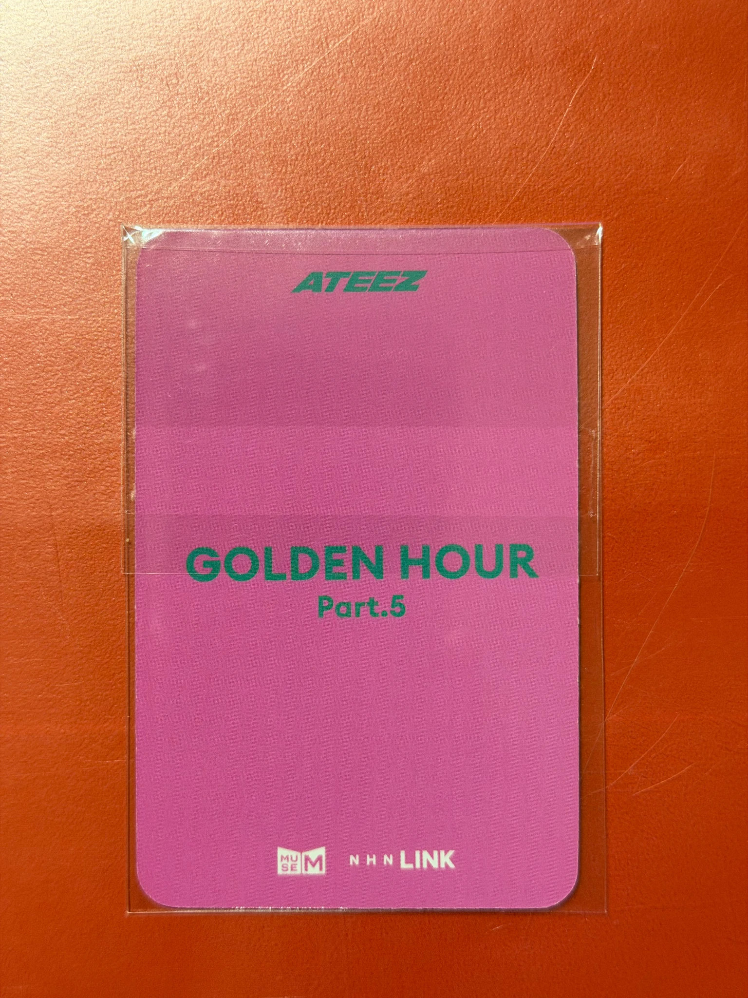 ATEEZ Seonghwa ATEEZ - Seonghwa - GOLDEN HOUR : Part.5 Album pob (pre-order benefit) ticketlink listing photo 2