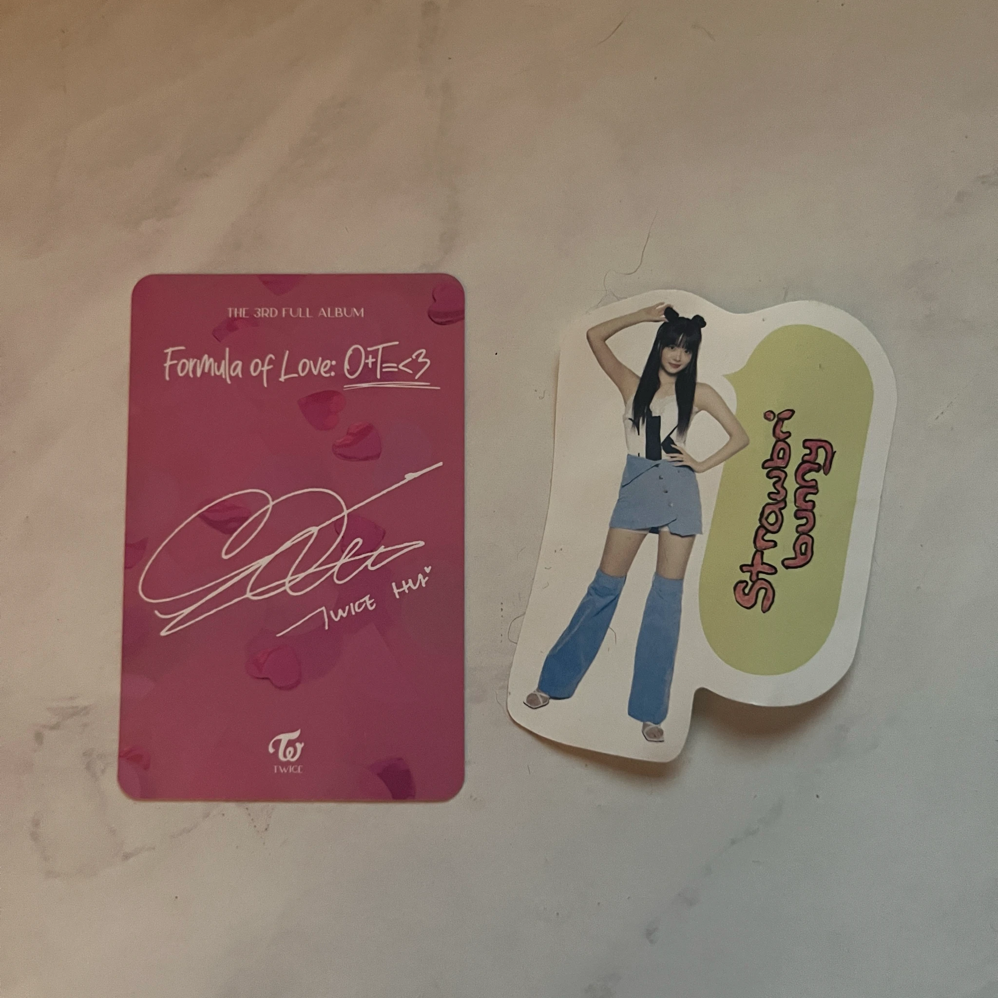 TWICE Sana TWICE-Sana-Album-Formula of Love: O+T=<3 listing photo 2