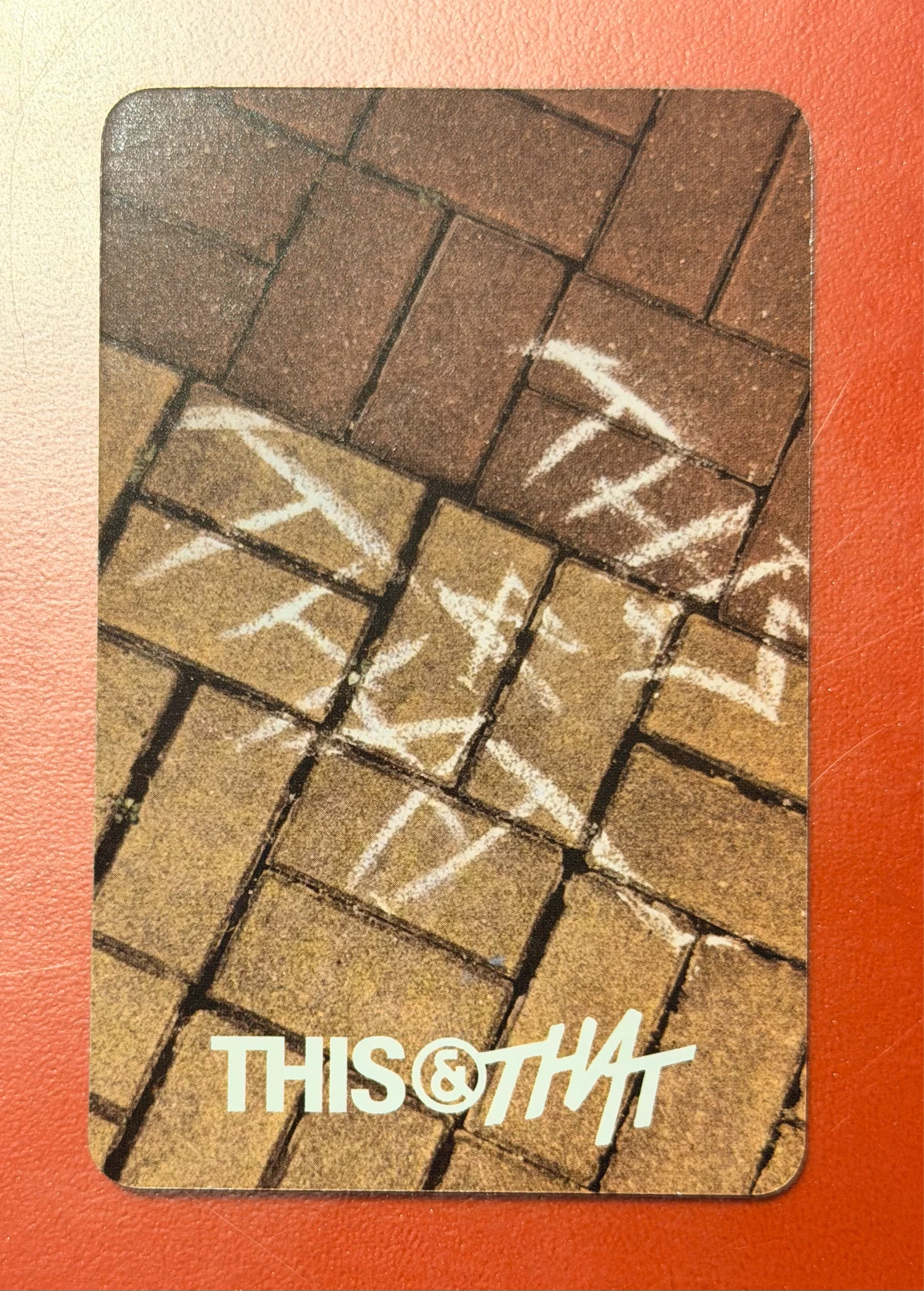 Stray Kids Bang Chan Stray Kids - Bang Chan - This & That Album album photocard that version listing photo 2