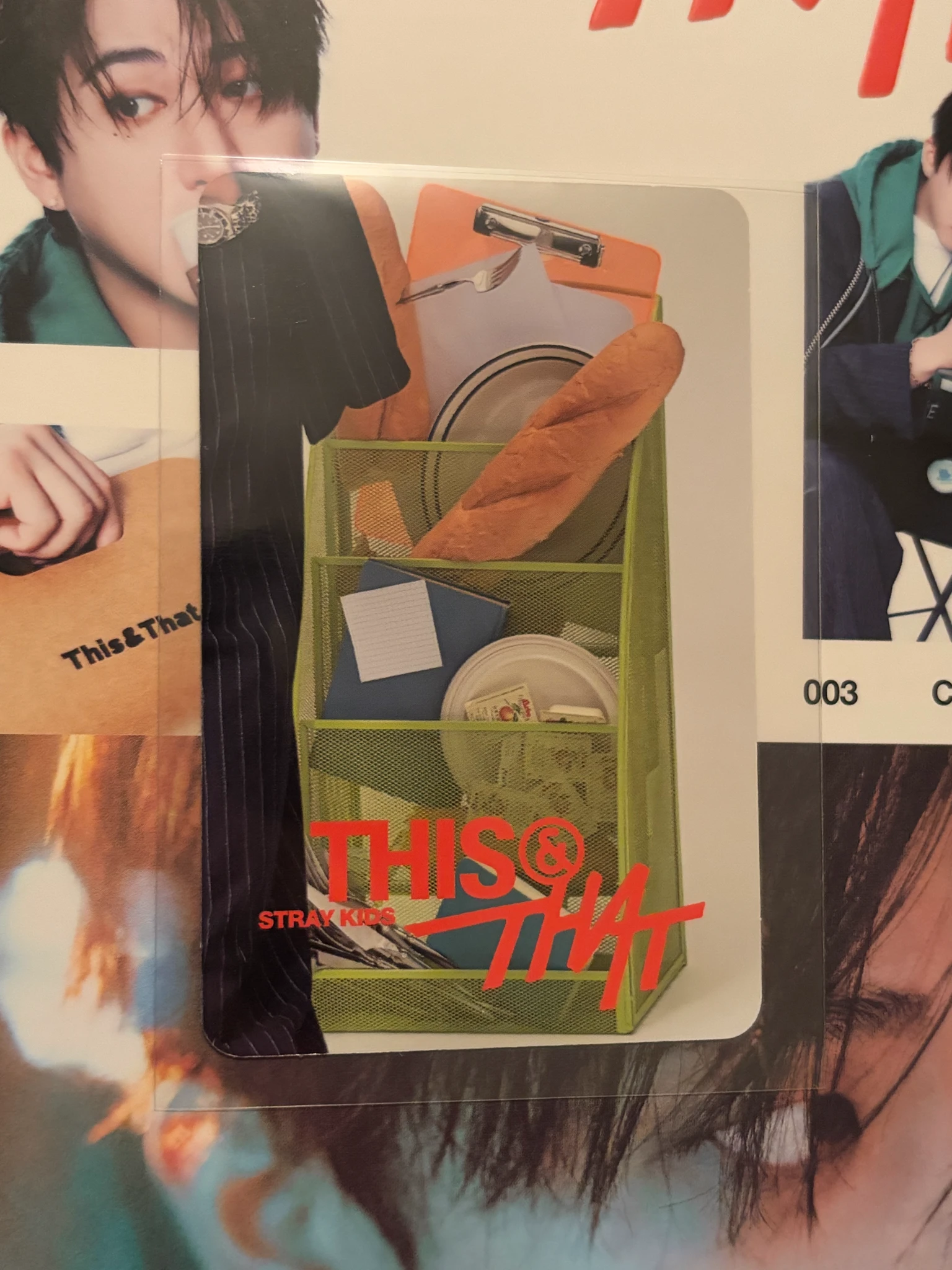 Stray Kids Bang Chan Stray Kids - Bang Chan - THIS & THAT Album album photocard & version listing photo 2